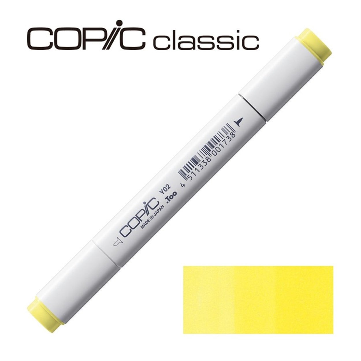 COPIC Marker  Y 02 Canary Yellow