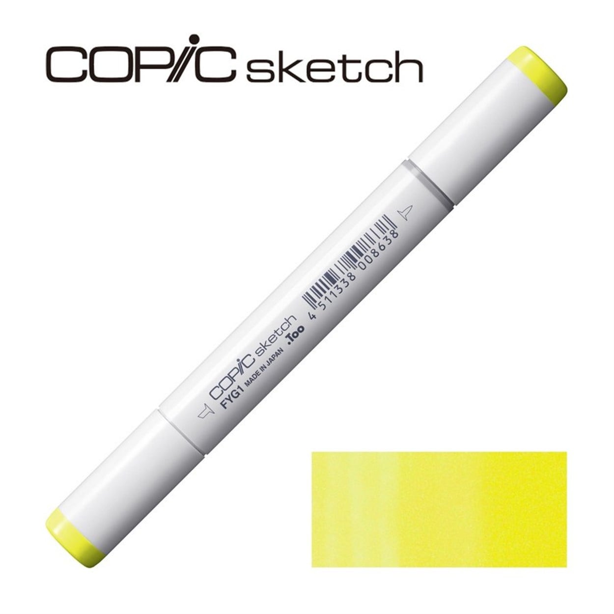 COPIC SKETCH MARKER FYG1 FLUORESCENT YELLOW