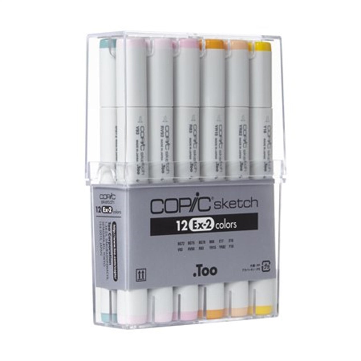 COPİC SKETCH MARKER SET 12 Lİ Ex-2 COLORS