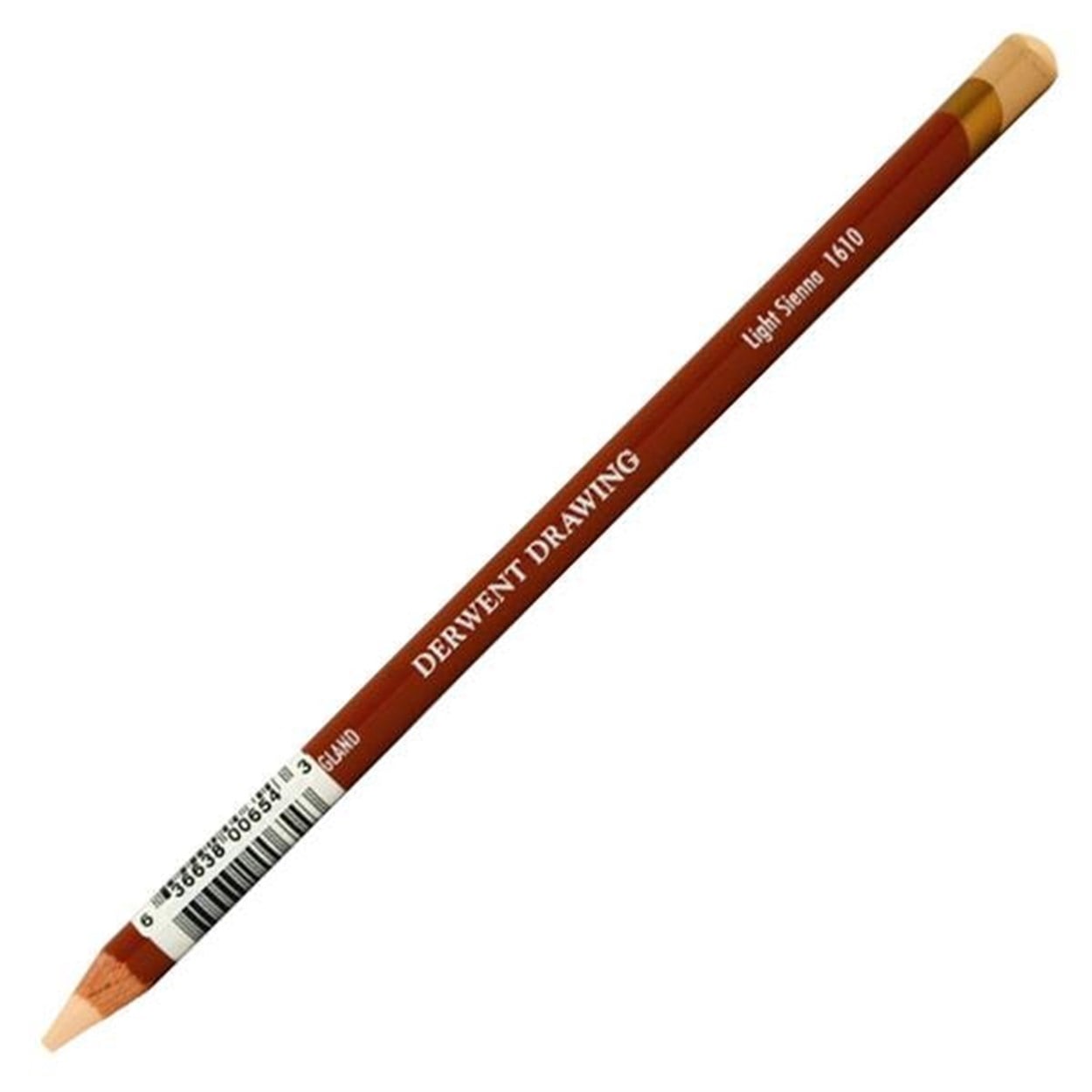 DERWENT DRAWING RENKLİ ÇİZİM KALEMİ LİGHT SİENNA (1610)