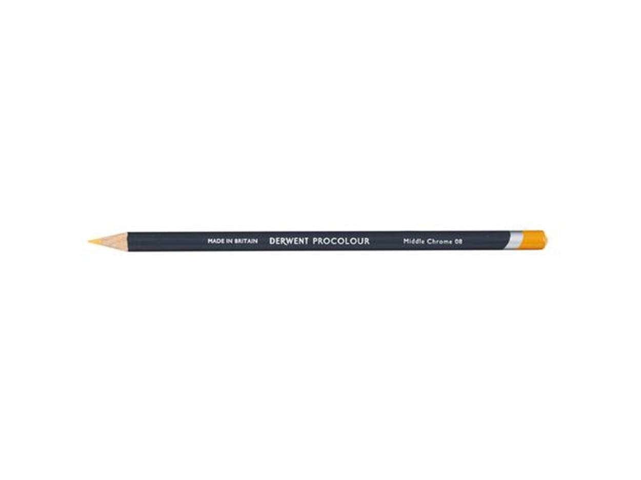 DERWENT PROCOLOUR KURUBOYA 08 MİDDLE CHROME