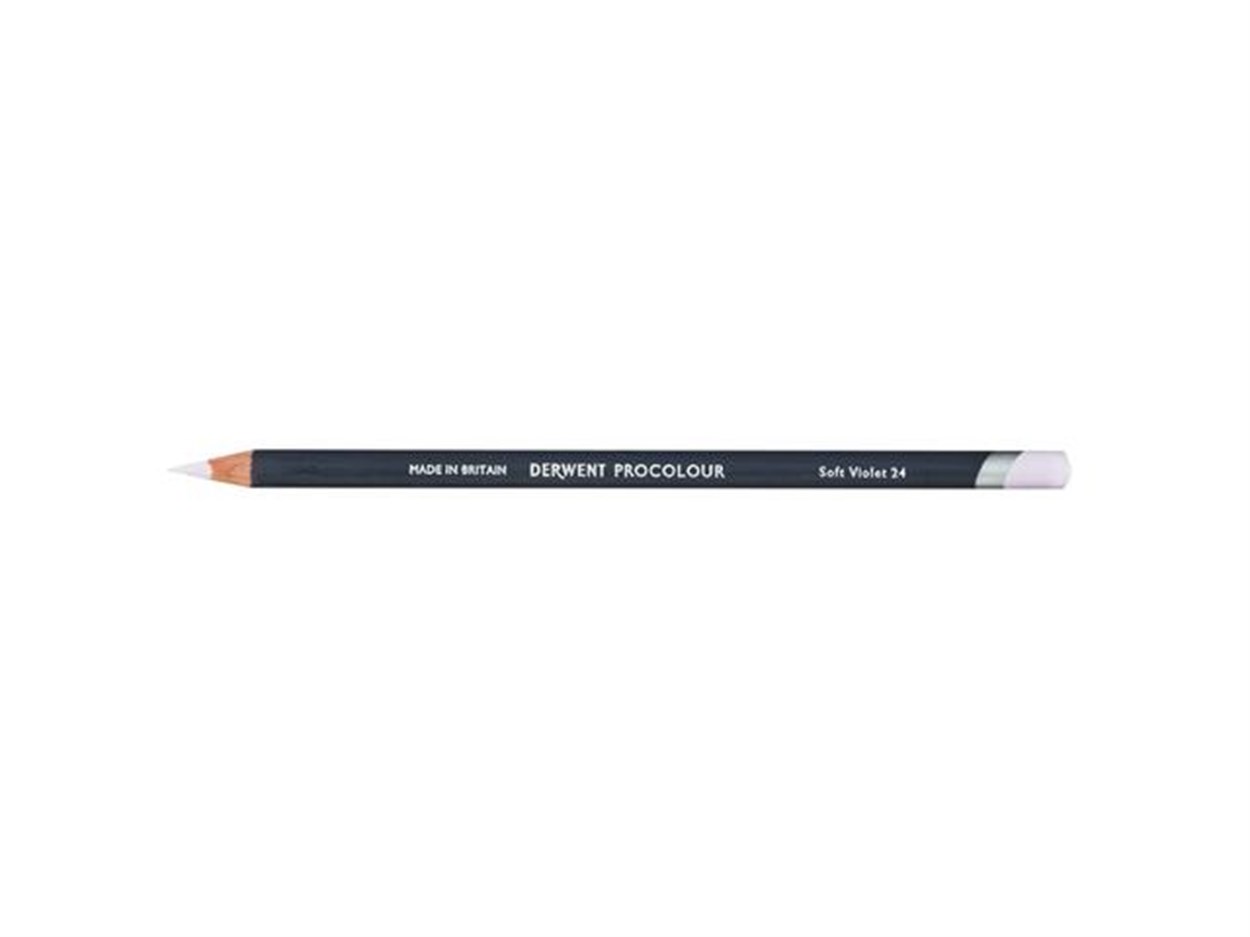 DERWENT PROCOLOUR KURUBOYA 24 SOFT VIOLET