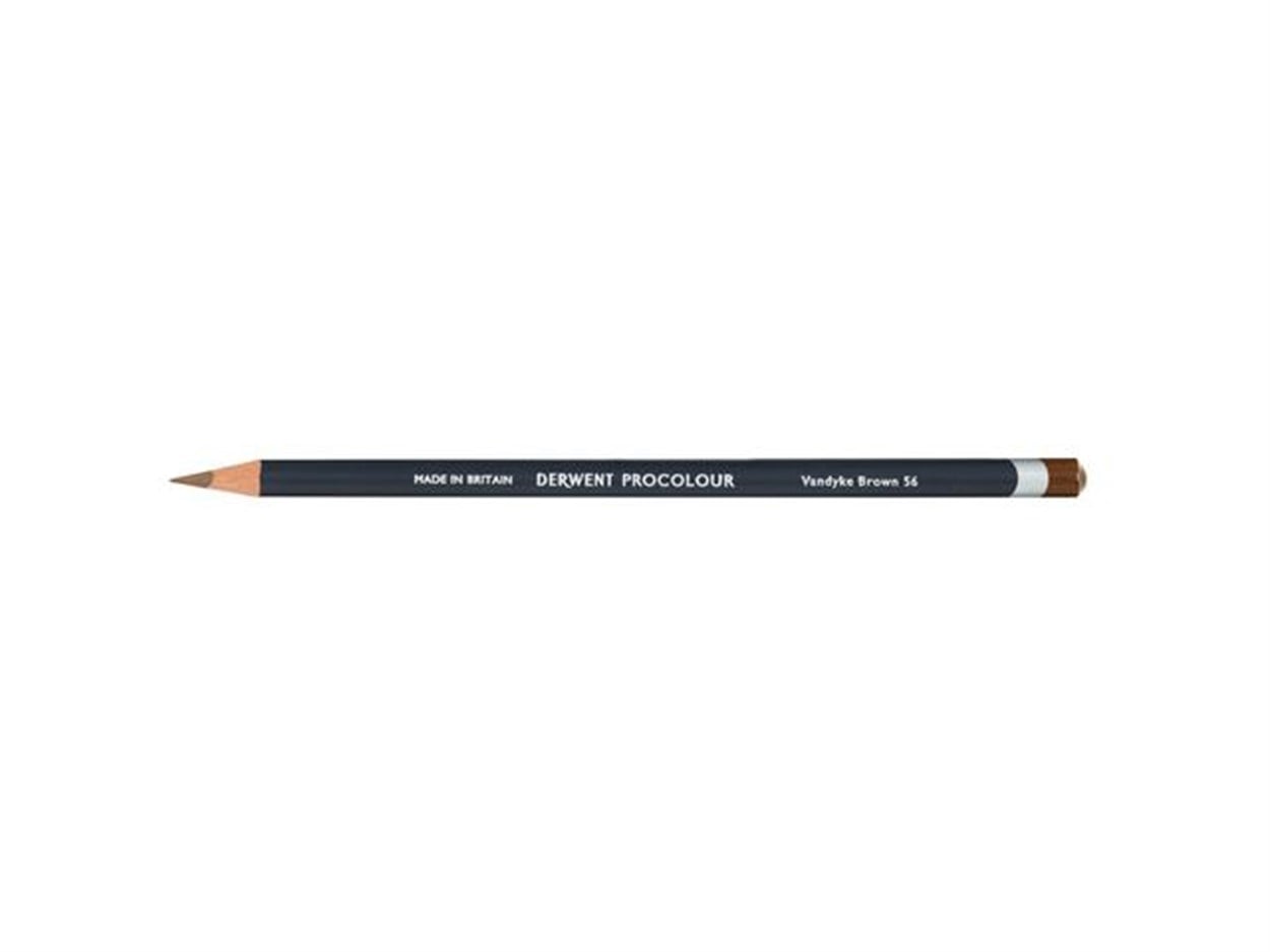 DERWENT PROCOLOUR KURUBOYA 56 VANDYKE BROWN