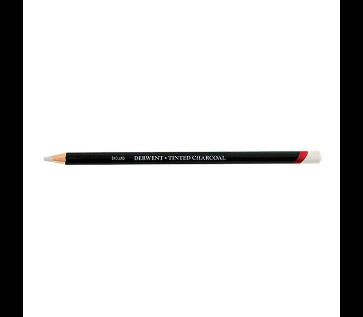 DERWENT TİNTED CHARCOAL RENKLİ KÖMÜR KALEM WHİTE ( TC21 )