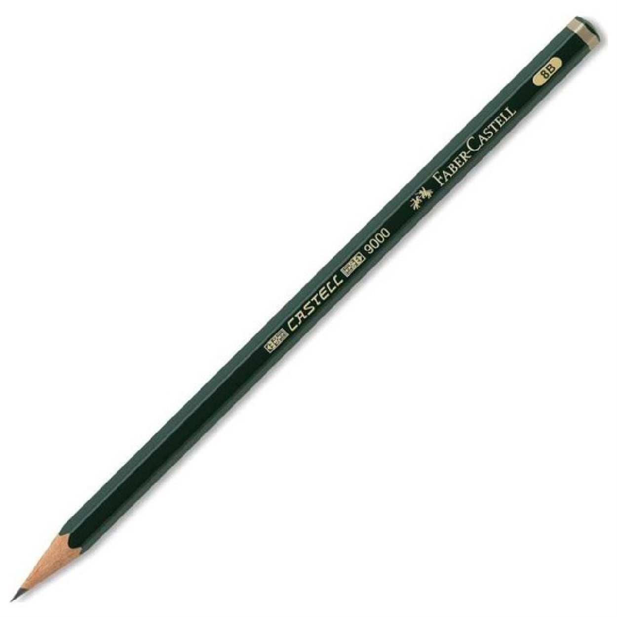 FABER CASTELL 9000 SERİSİ DERECELİ KALEM (8B)