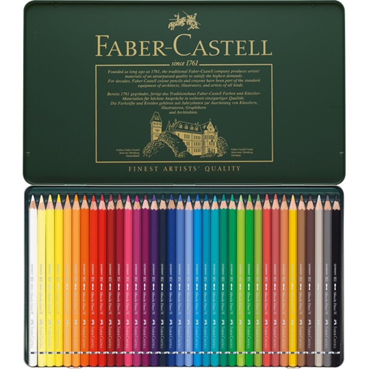 FABER CASTELL ALBRECHT DÜRER KURU-SULU BOYA 36 RENK