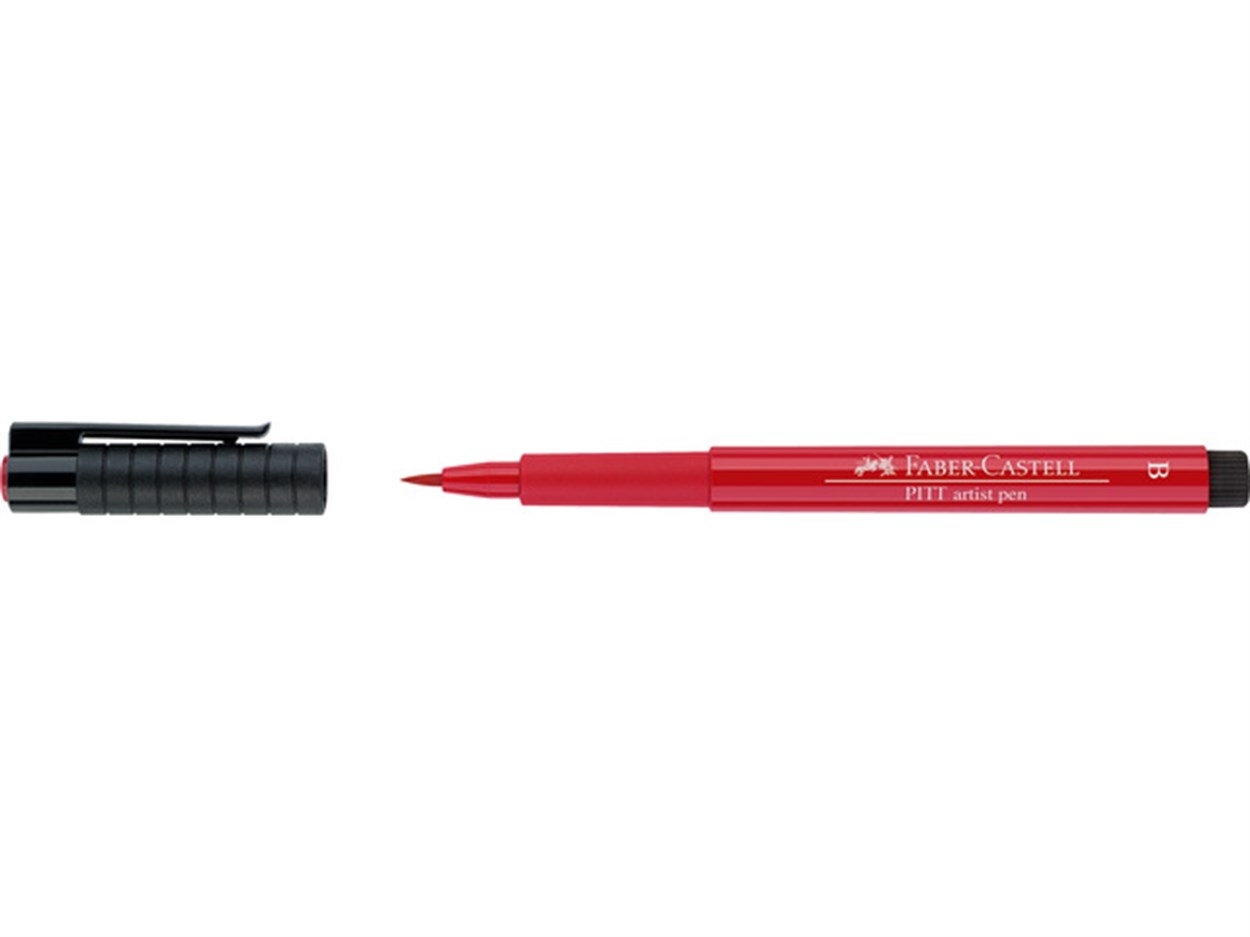Faber Castell Pitt Çizim Kalemi K. Erguvan Kırmızısı-B