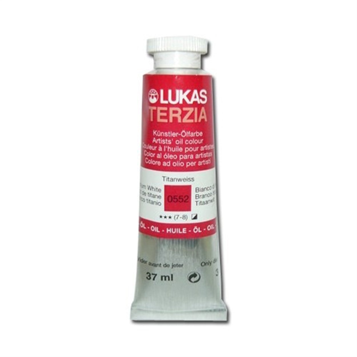 LUKAS TERZİA YAĞLI BOYA 37 ML 0562 CADMİUM ORANGE