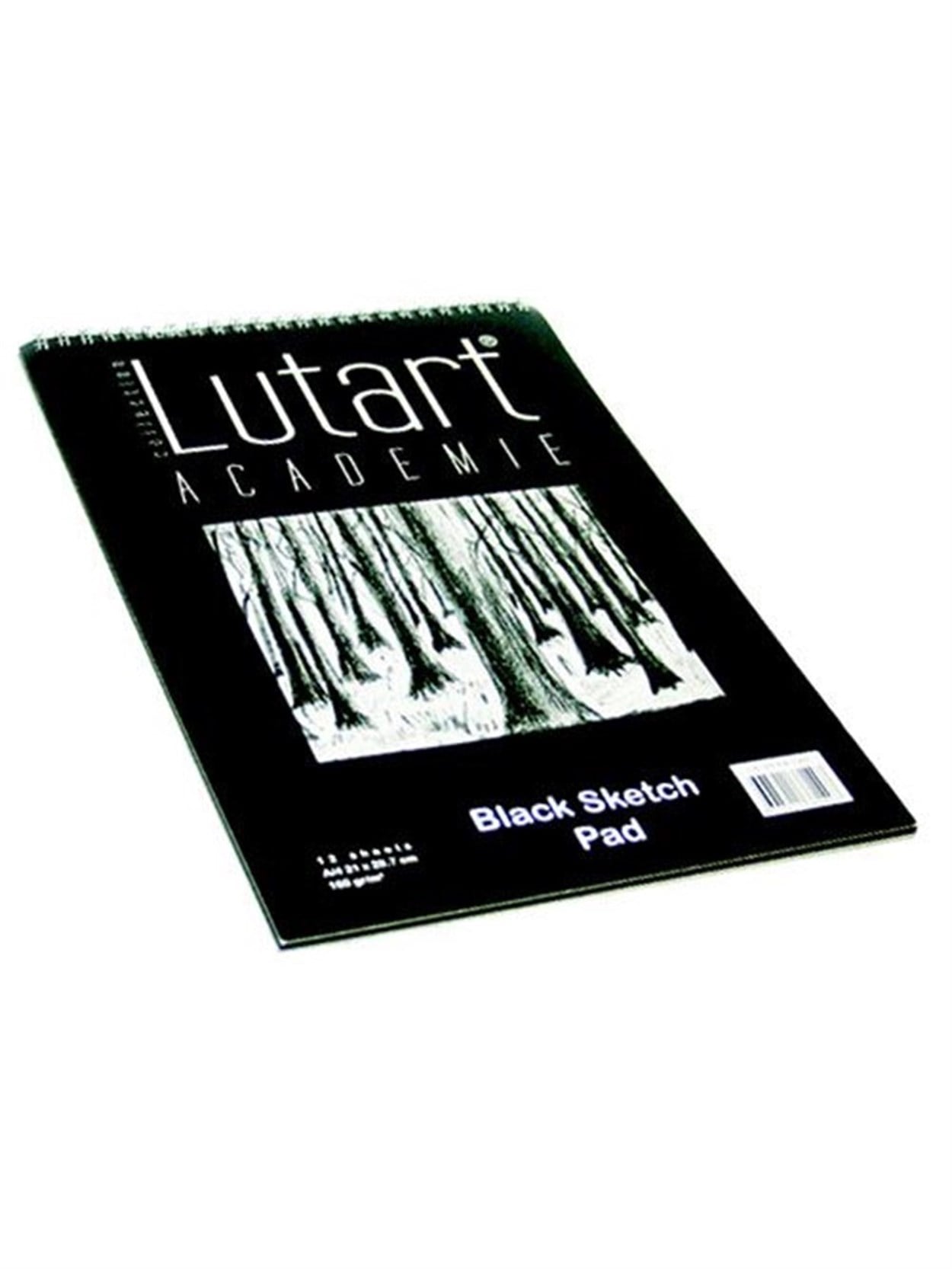 LUTART SİYAH ESKİZ DEFTERİ A4 160 GR 12 YAPRAK