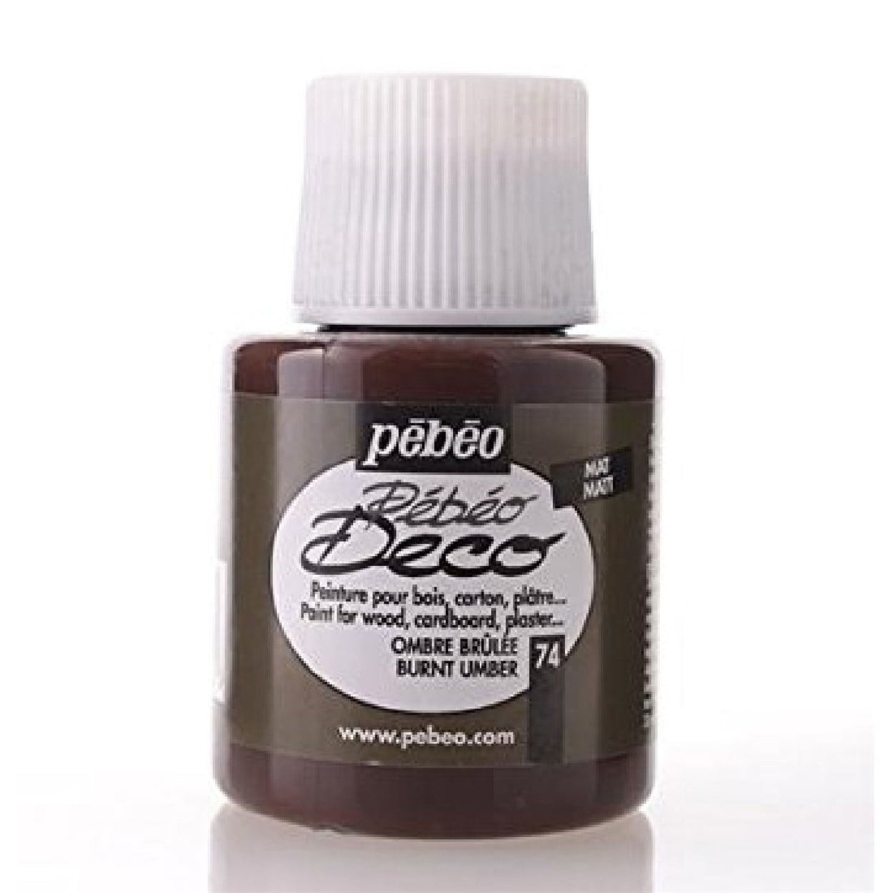 PEBEO DECO MAT AKRİLİK BOYA 110 ML ŞİŞE Ombre Brulee