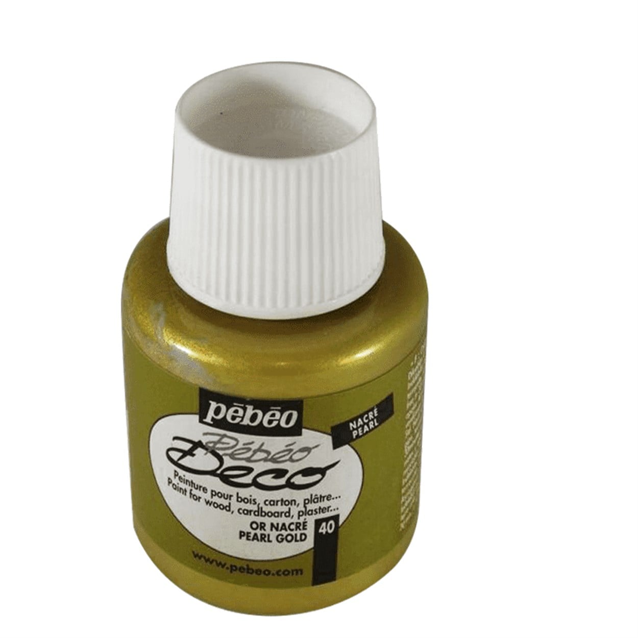 PEBEO DECO MAT AKRİLİK BOYA 110 ML ŞİŞE Or Nacre