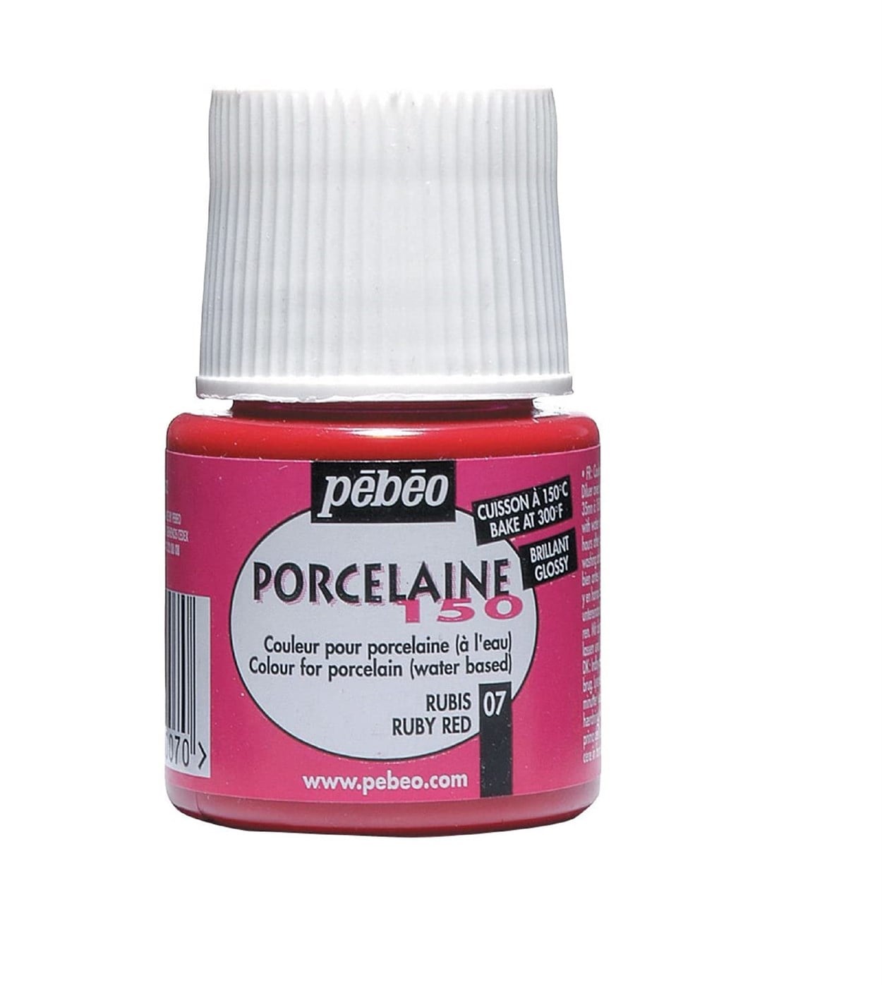 PEBEO PORSELEN BOYASI 45 ML ŞİŞE Ruby Red