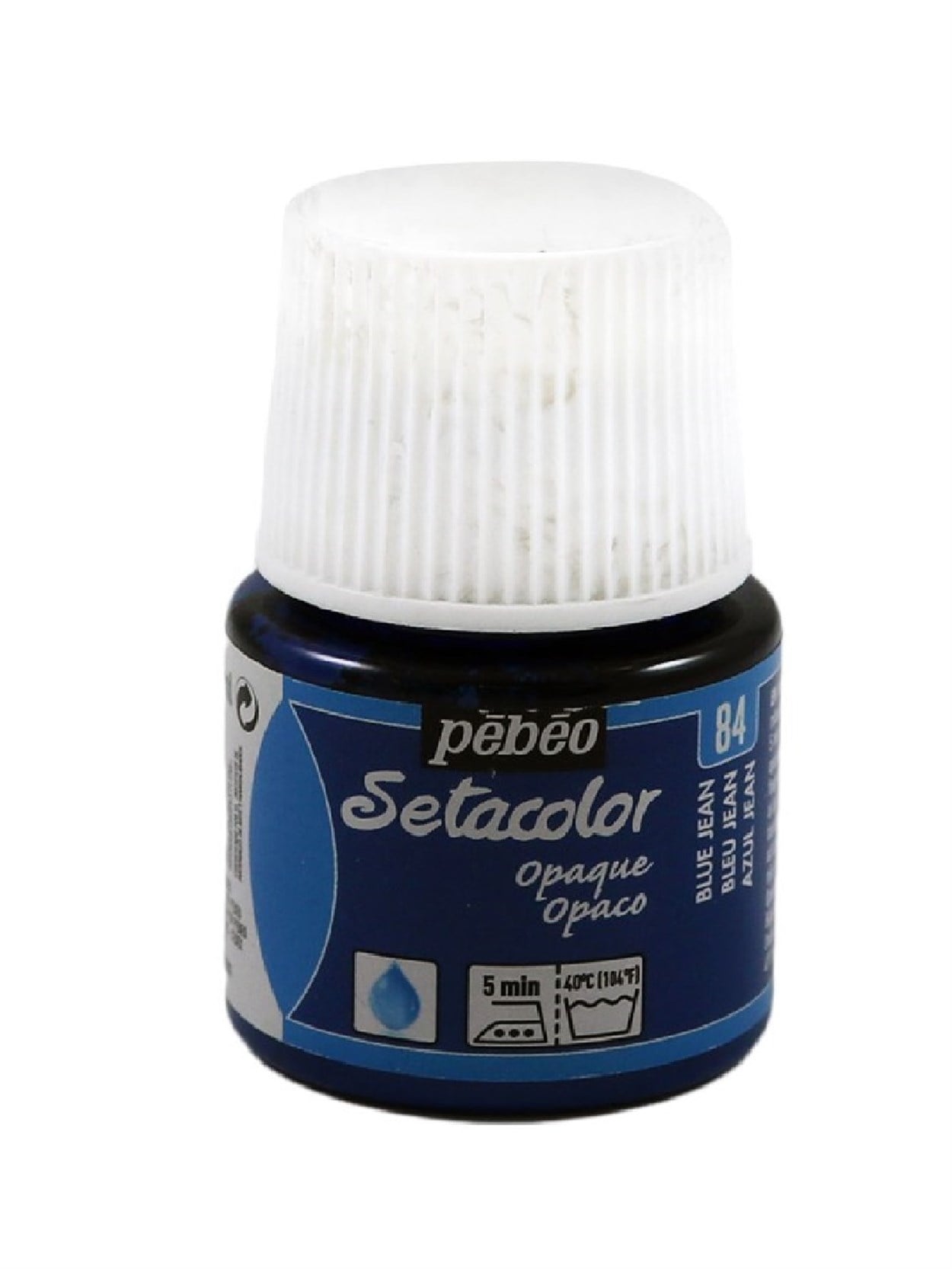 PEBEO SETACOLOR OPAK KUMAŞ BOYASI 45 ML ŞİŞE Blue Jean *YENİ*