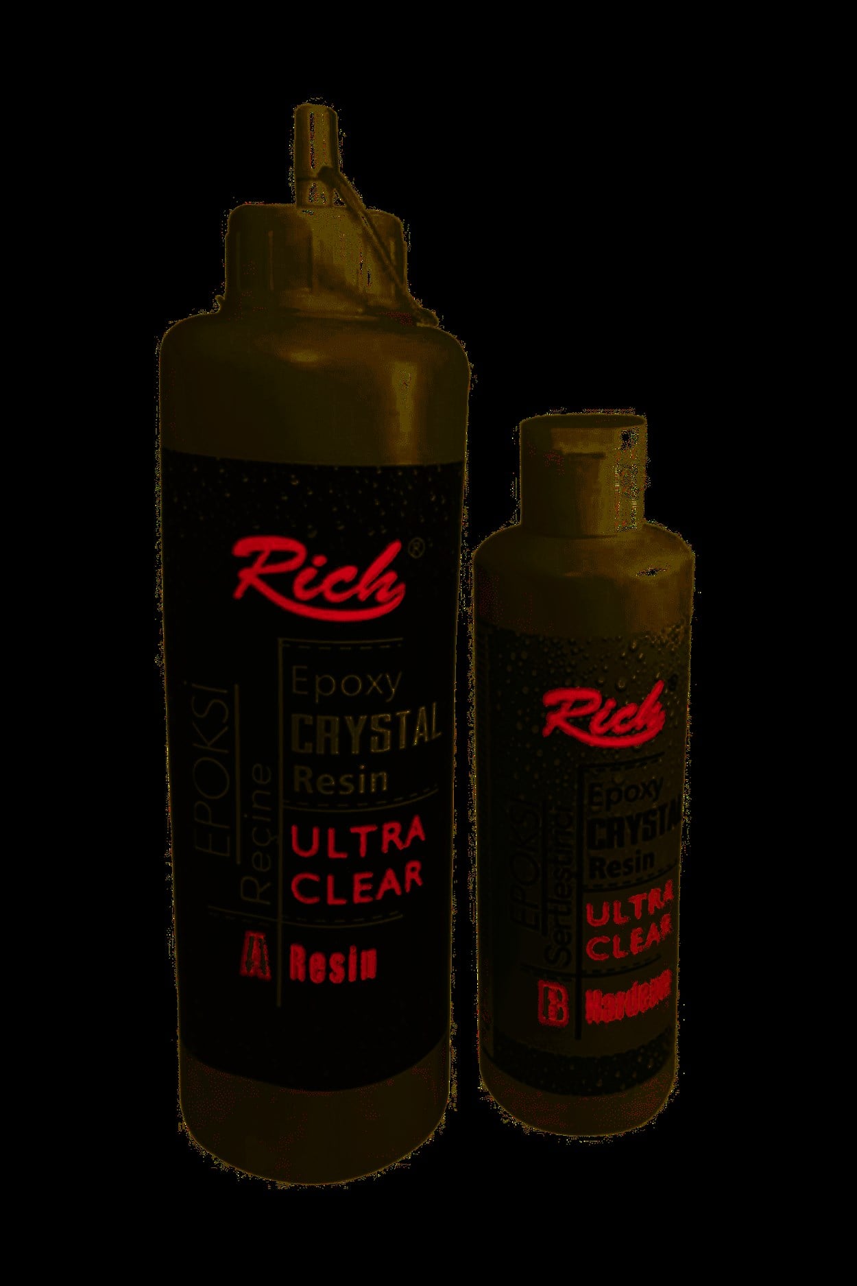 RICH KRİSTAL REÇİNE 750 CC ŞEFFAF