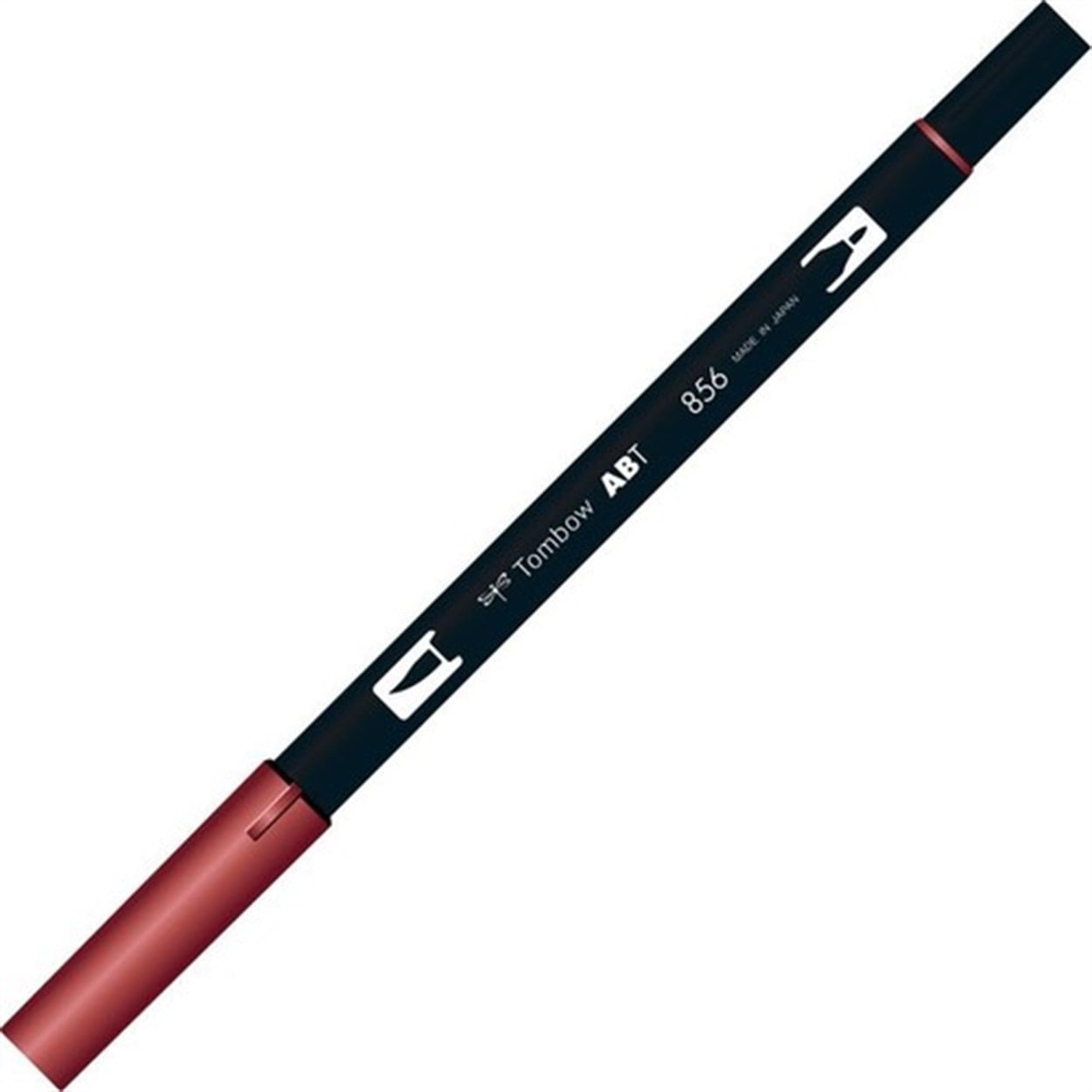 Tombow AB-T Dual Brush Grafik Kalemi Chinese Red 856
