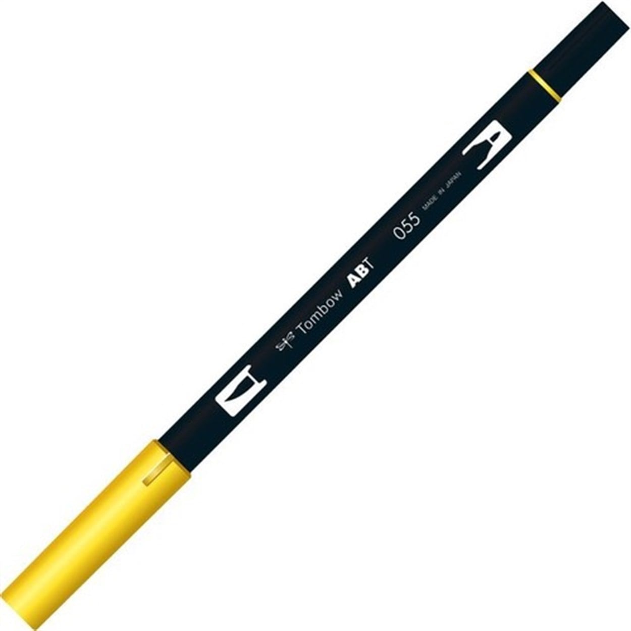 Tombow AB-T Dual Brush Grafik Kalemi Process Yellow 055
