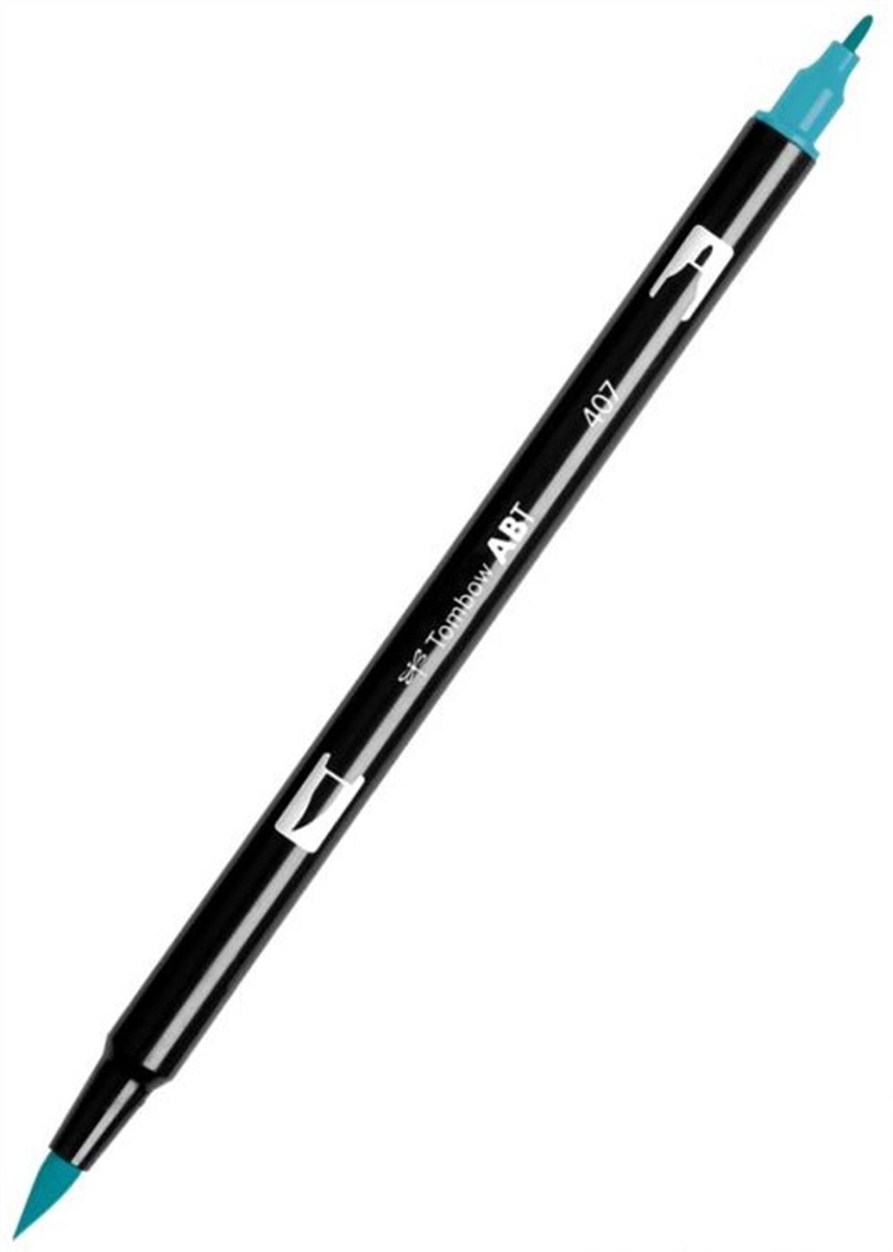 Tombow AB-T Dual Brush Grafik Kalemi Tiki Teal 407