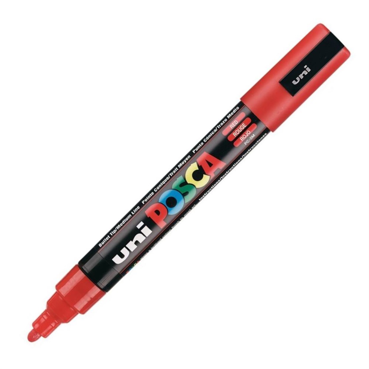 Uni POSCA 1.8-2.5 Su Bazlı Poster Markörü Kırmızı