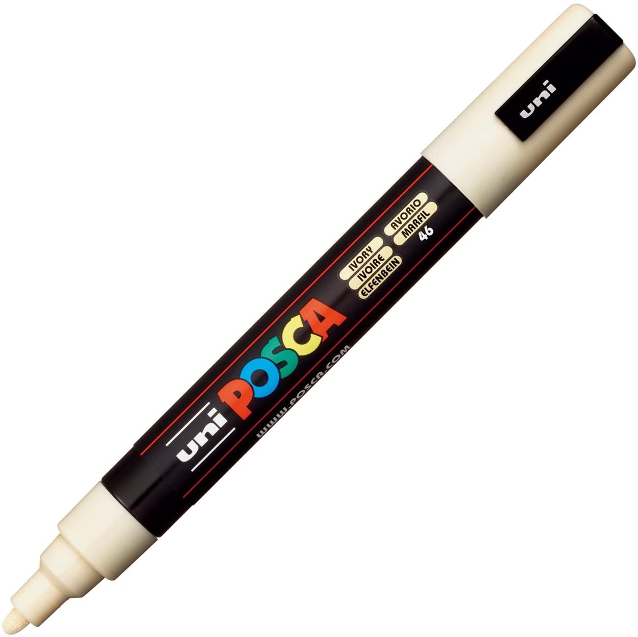 Uni POSCA 1.8-2.5 Su Bazlı Poster Markörü Fildişi