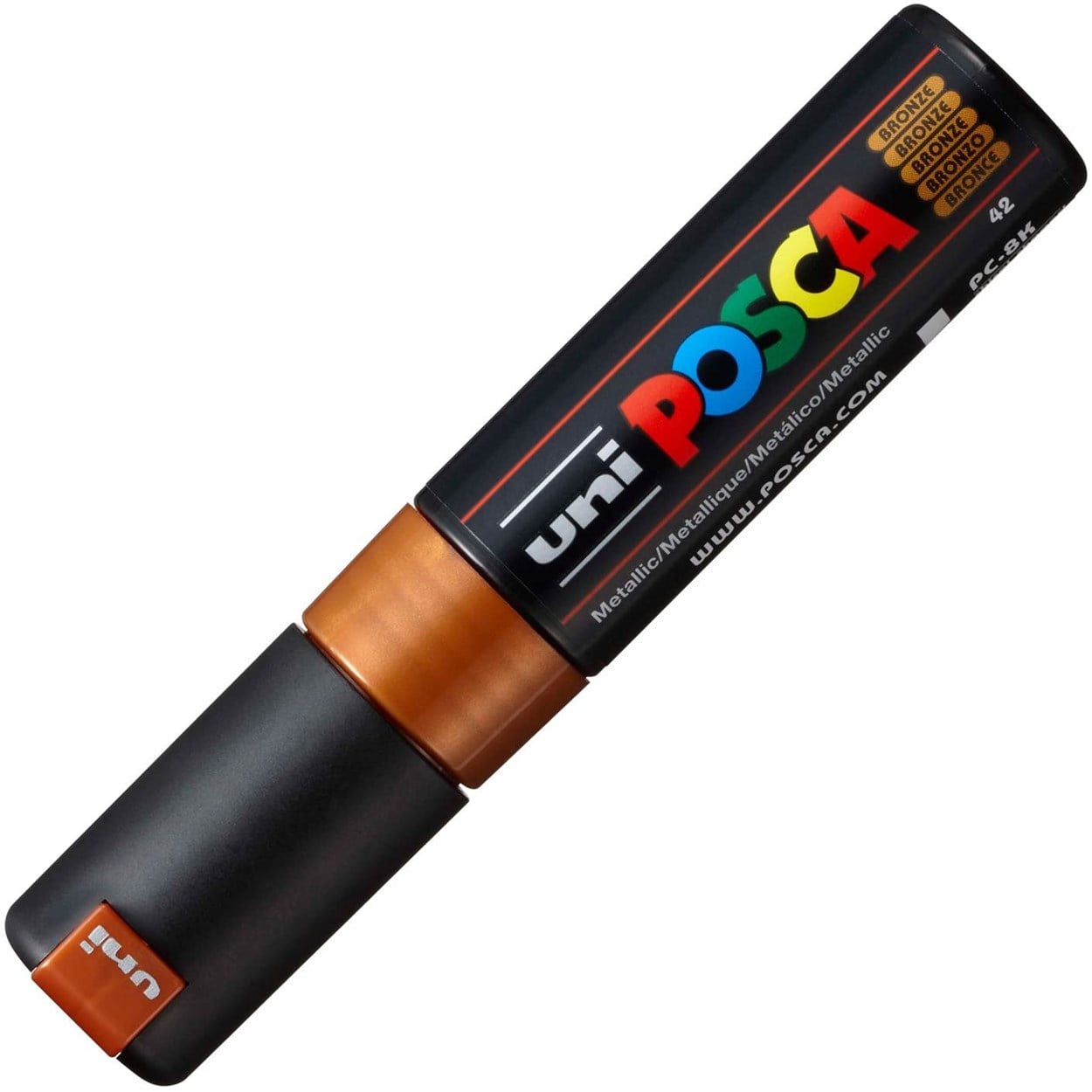 Uni POSCA 8.0 Su Bazlı Poster Markörü Bronz