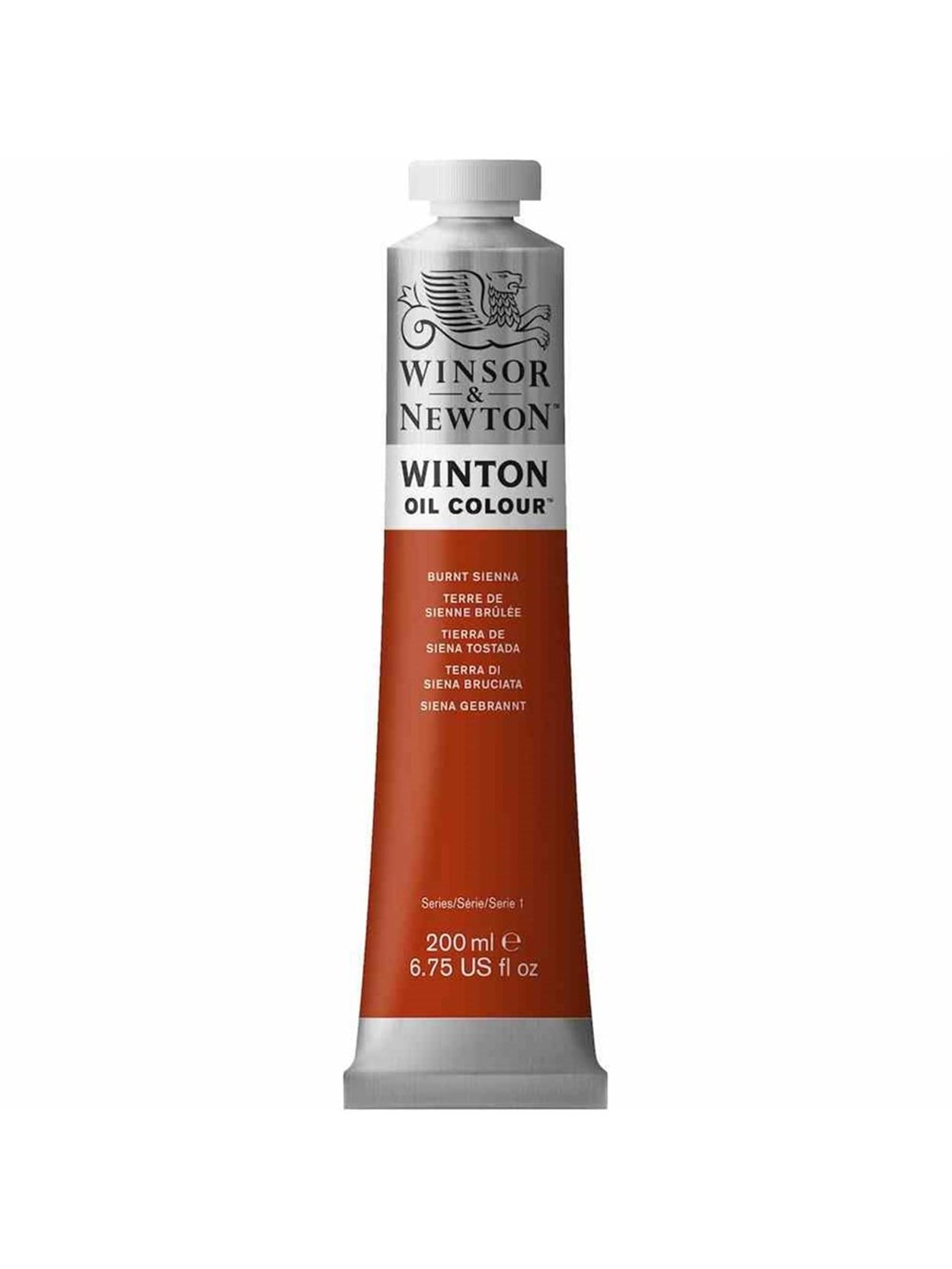 Winsor Newton Winton Yağlı Boya 200ml Burnt Sienna 074 (2)