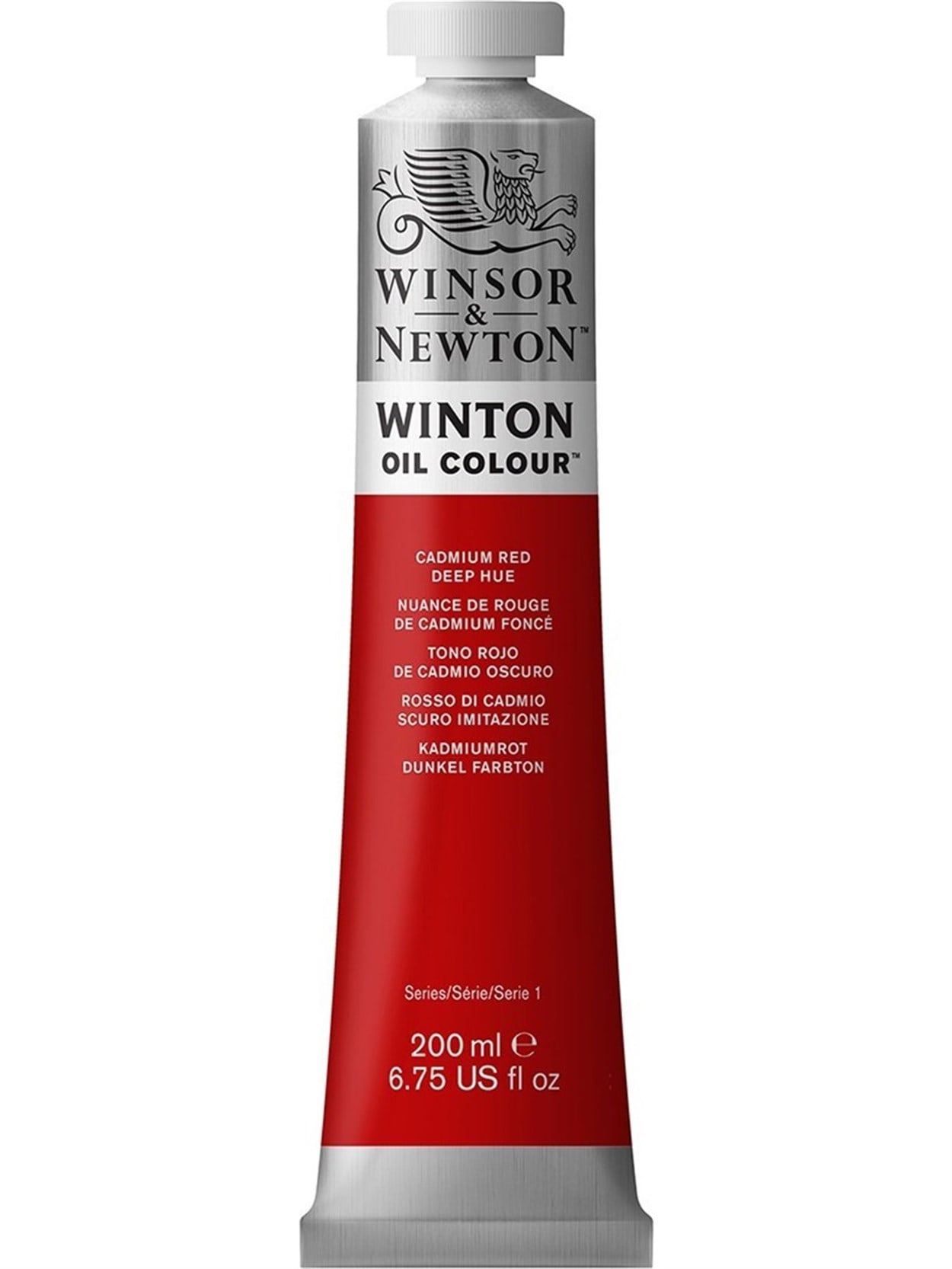 Winsor Newton Winton Yağlı Boya 200ml Cadmium Red Hue 095 (5)