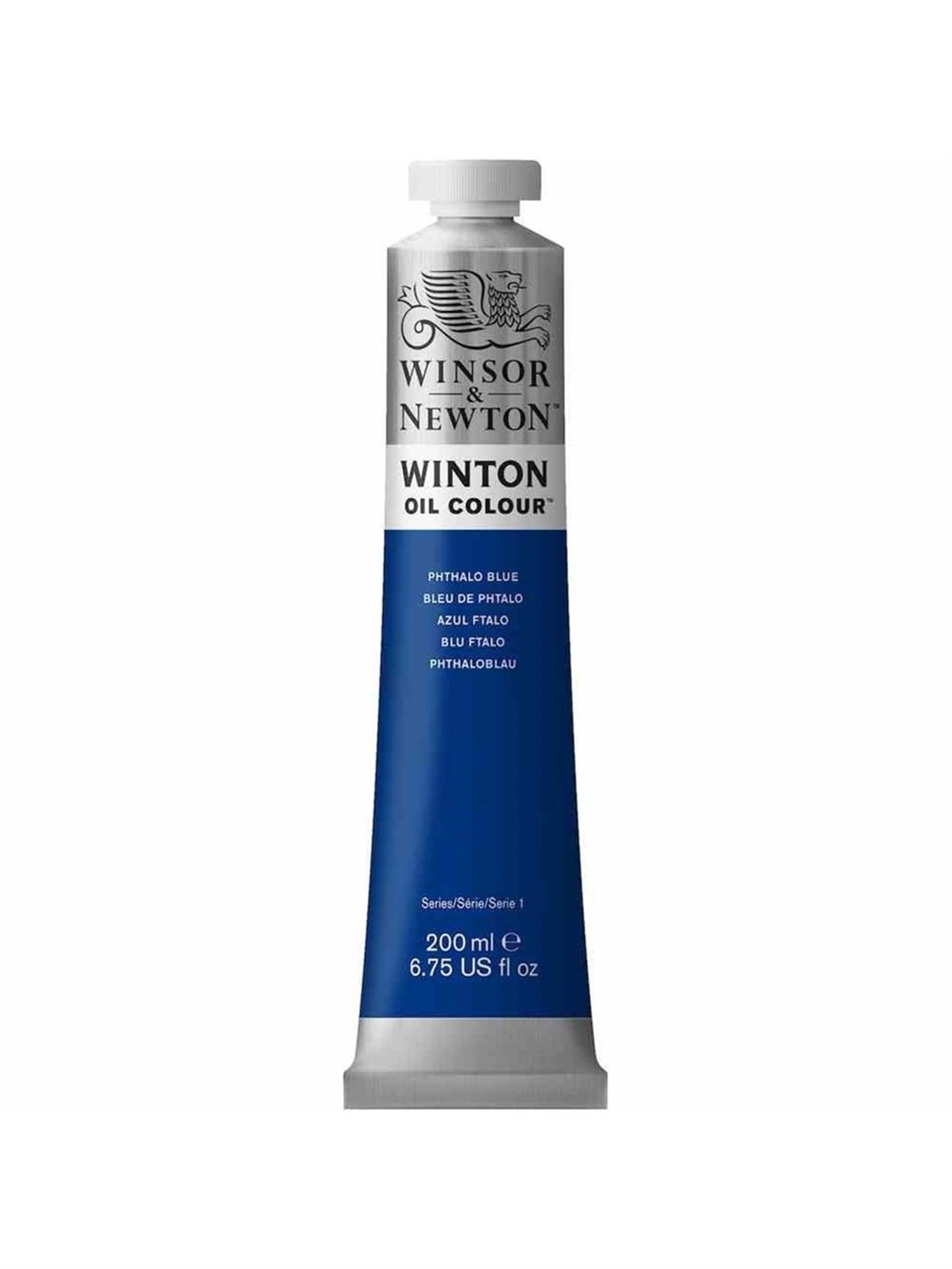 Winsor Newton Winton Yağlı Boya 200ml Phthalo Blue 516 (30)