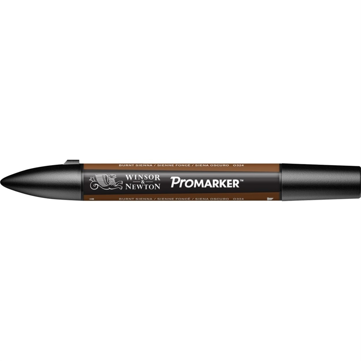Winsor&Newton Promarker Çift Uçlu Kalem Burnt Sienna 074 (O324)