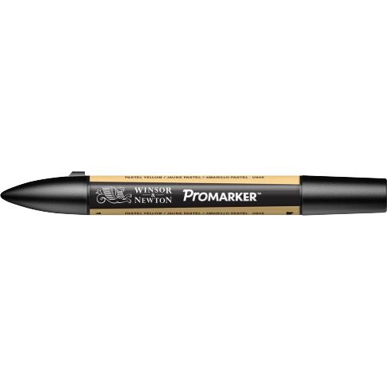 Winsor&Newton Promarker Çift Uçlu Kalem Pastel Yellow 288 (O949)