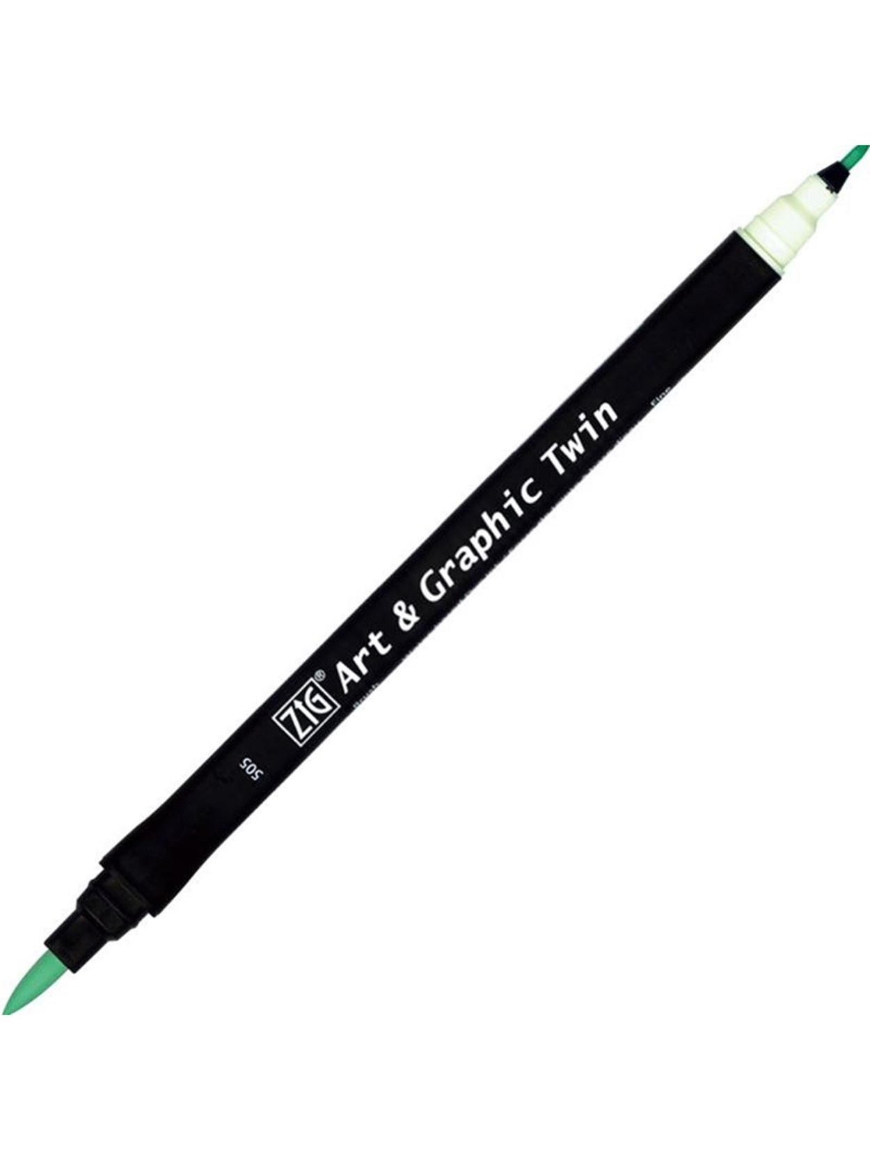 ZIG ART&GRAPHIC TWIN ÇİFT UÇLU ÇİZİM KALEMİ TUT-80 505 GREEN SHADOW