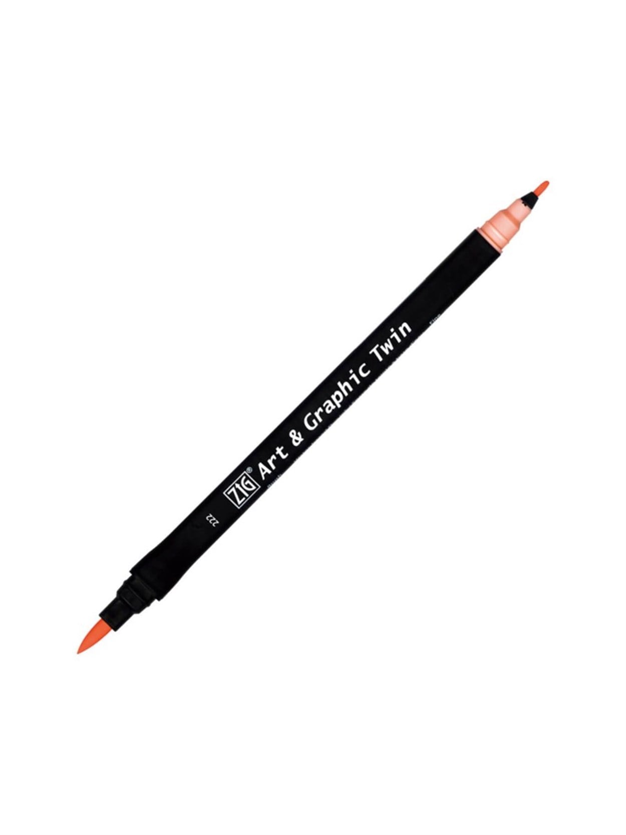 ZIG ART&GRAPHIC TWIN ÇİFT UÇLU ÇİZİM KALEMİ TUT-80 222 PINK FLAMINGO