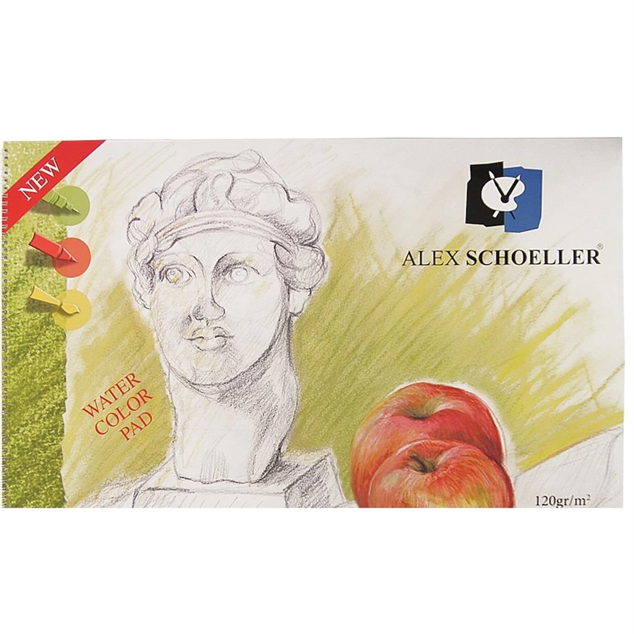 ALEX SCHOELLER ÇİZİM DEFTERİ 25X35 165 GR 15 YAPRAK
