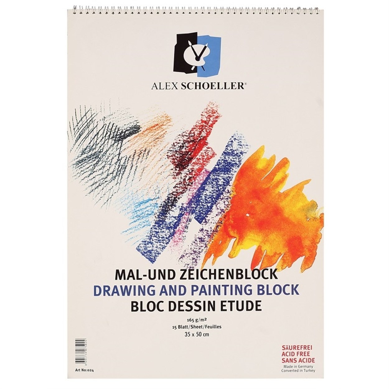 ALEX SCHOELLER ÇİZİM DEFTERİ 35X50 165 GR 15 YAPRAK