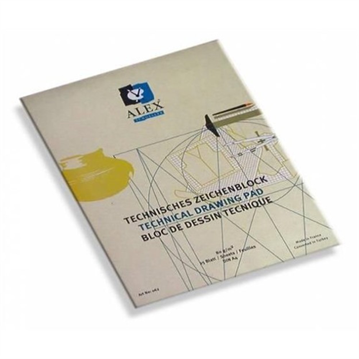 ALEX SCHOELLER TEKNİK ÇİZİM DEFTERİ A4 80 GR 20 YAPRAK