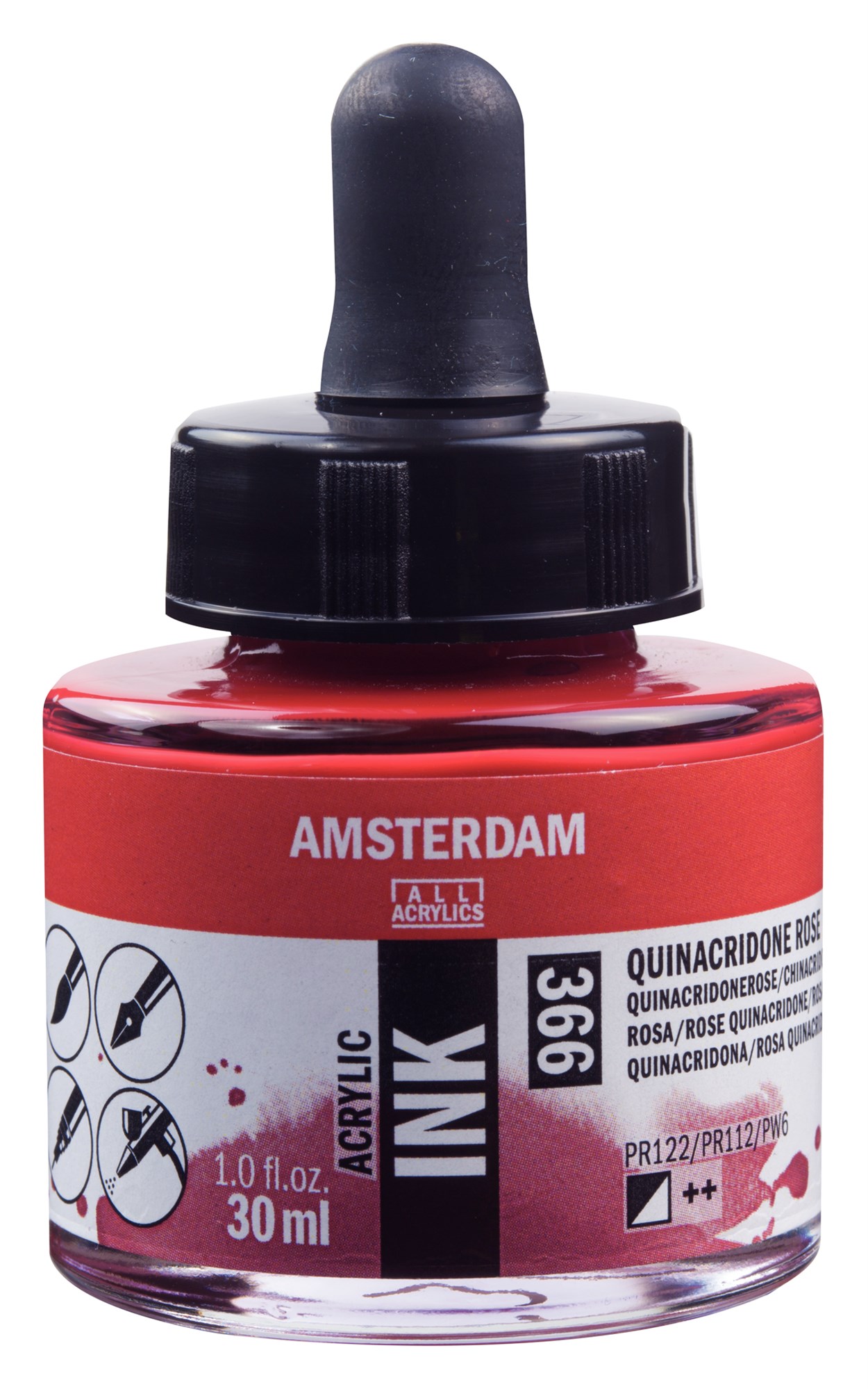 AMSTERDAM AKRİLİK MÜREKKEBİ 30ML QUINAROSE