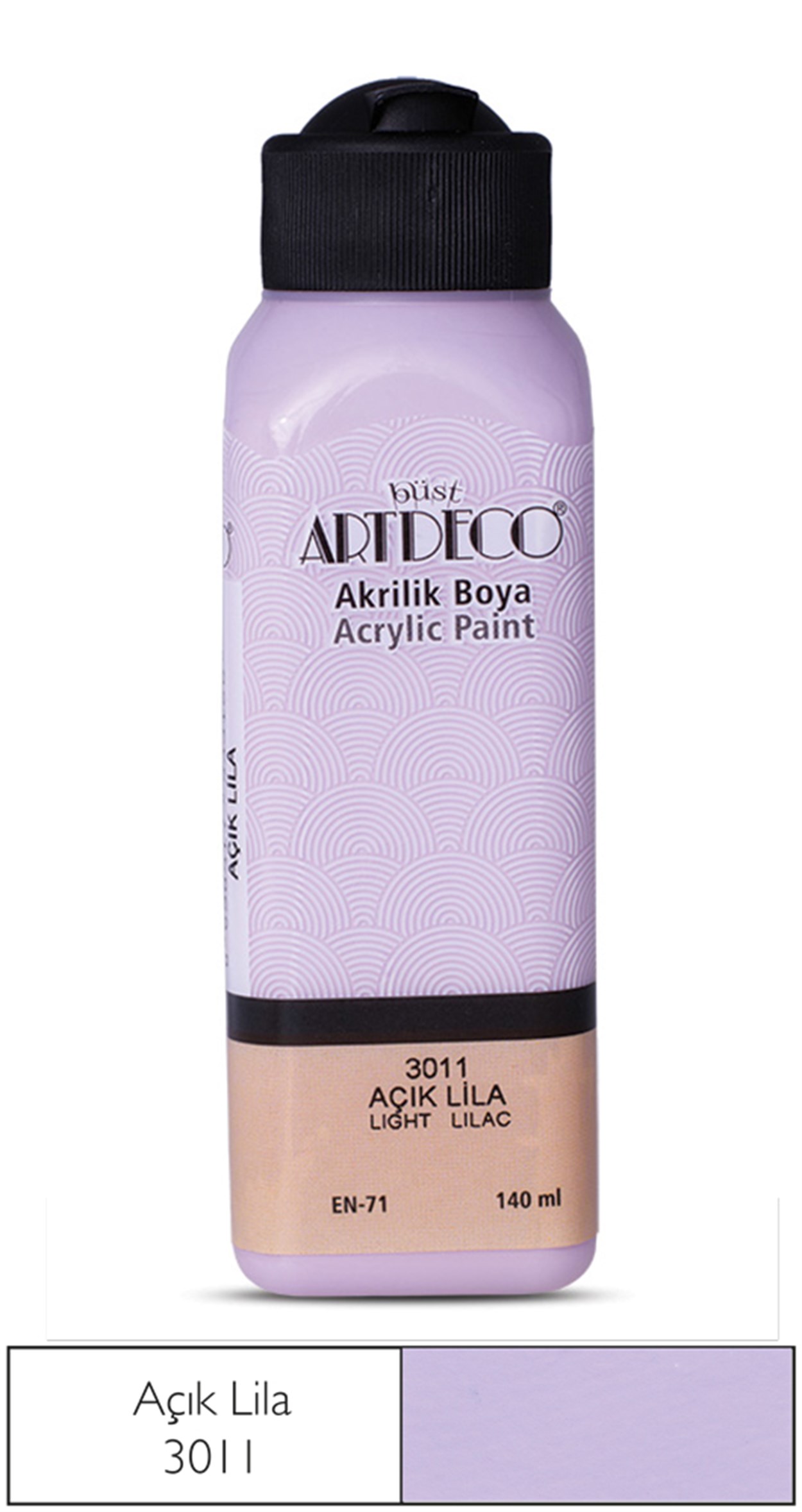 Artdeco Akrilik Boya 140ml Açık Lila 3011