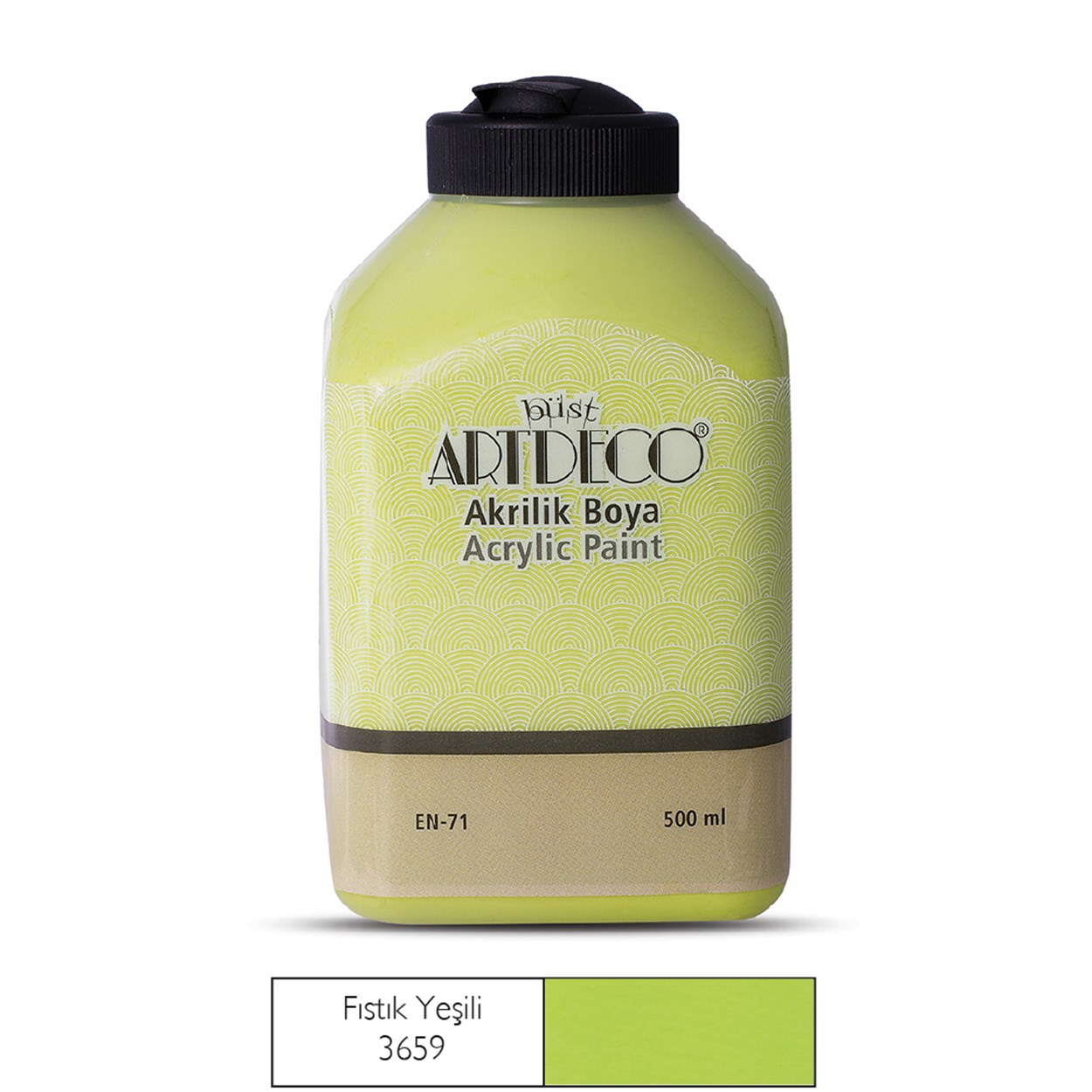 Artdeco Akrilik Boya 500ml Fıstık Yeşili 3659