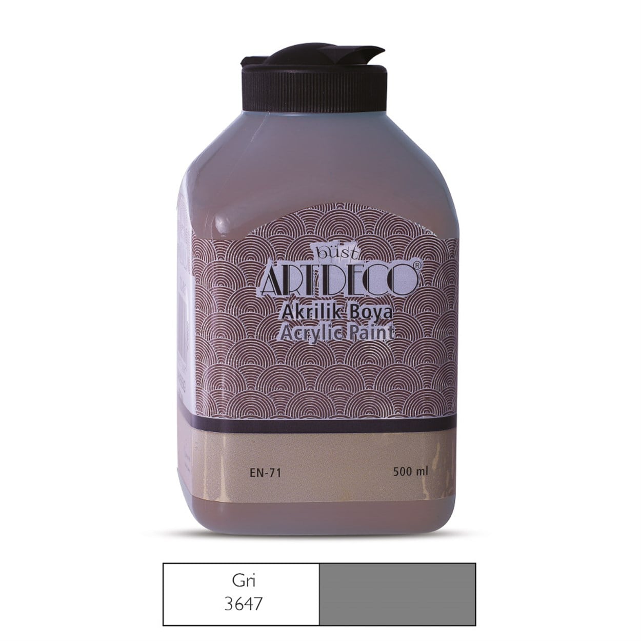 Artdeco Akrilik Boya 500ml Gri 3647