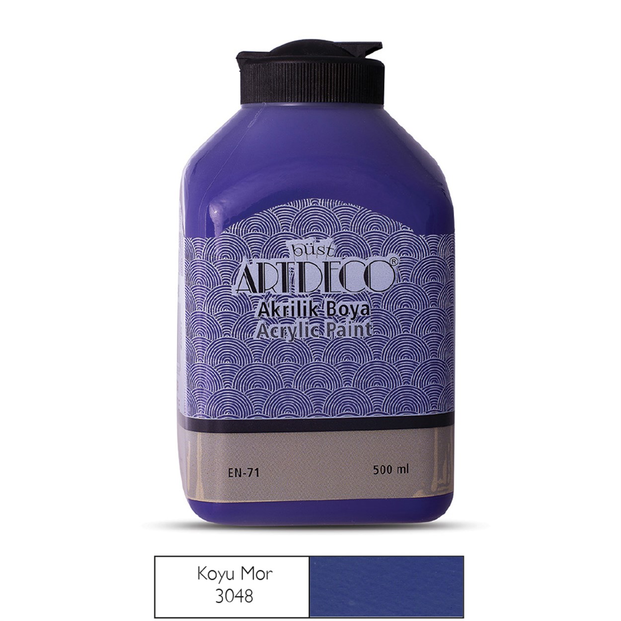 Artdeco Akrilik Boya 500ml Koyu Mor 3048