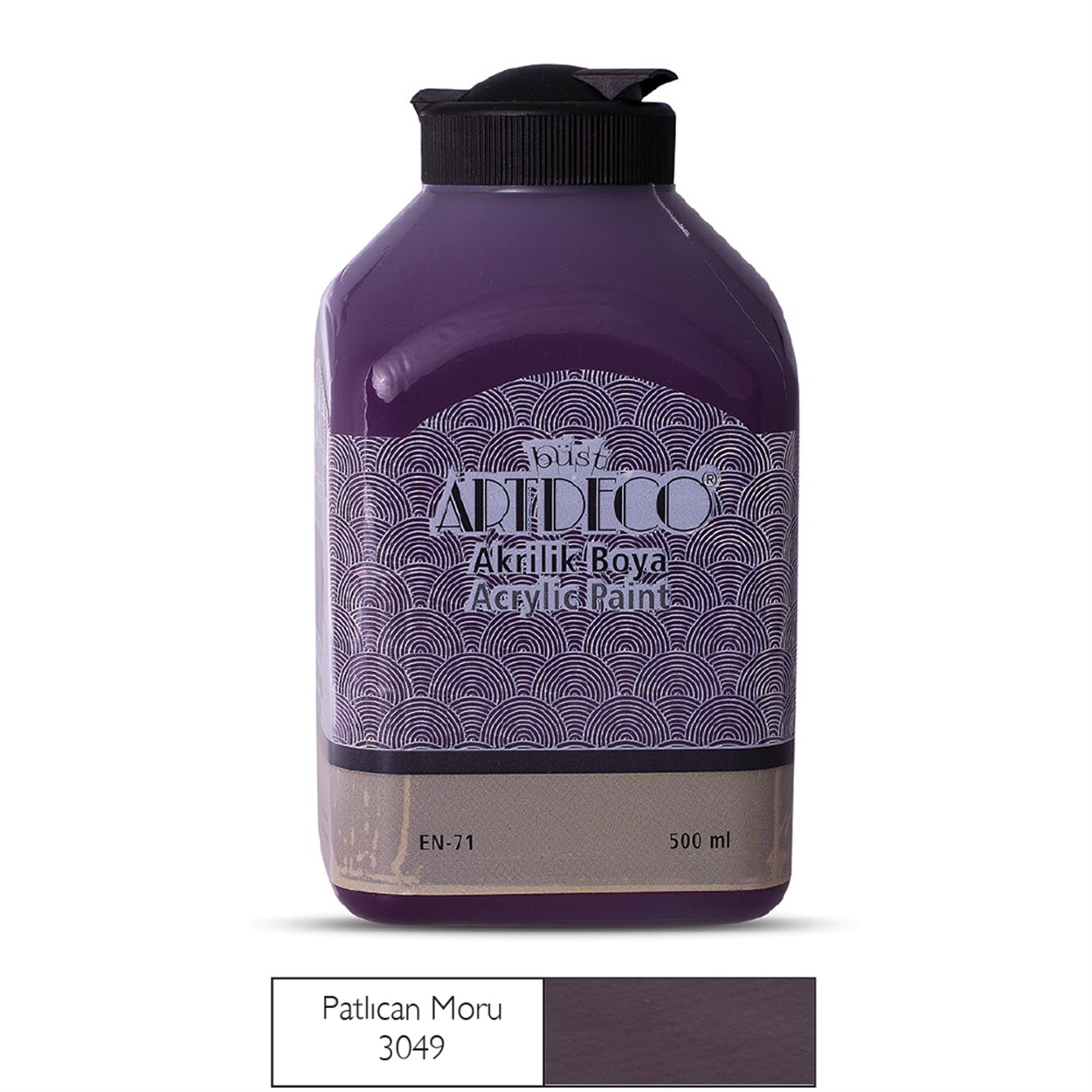 Artdeco Akrilik Boya 500ml Patlıcan Moru 3049