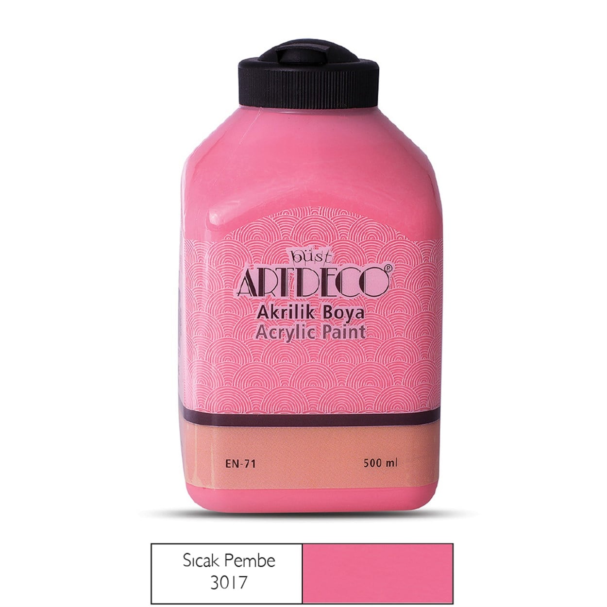 Artdeco Akrilik Boya 500ml Sıcak Pembe 3017
