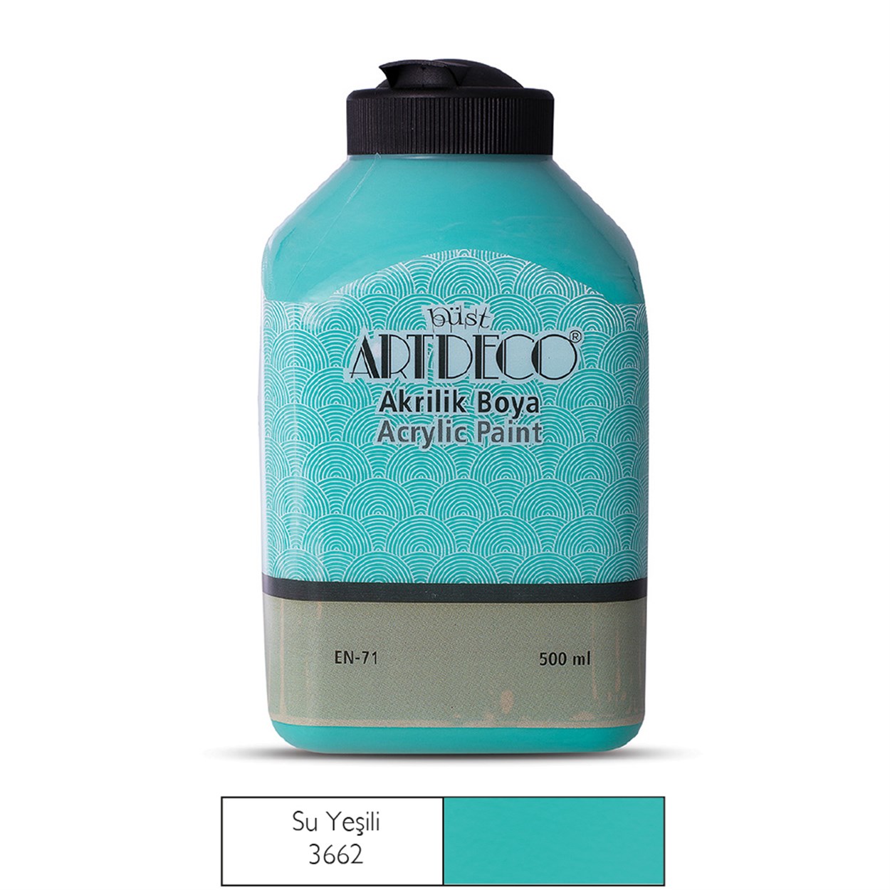 Artdeco Akrilik Boya 500ml Su Yeşili 3662