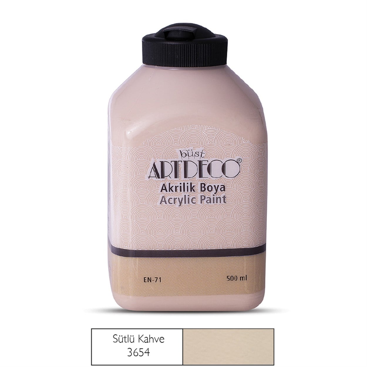 Artdeco Akrilik Boya 500ml Sütlü Kahve 3654