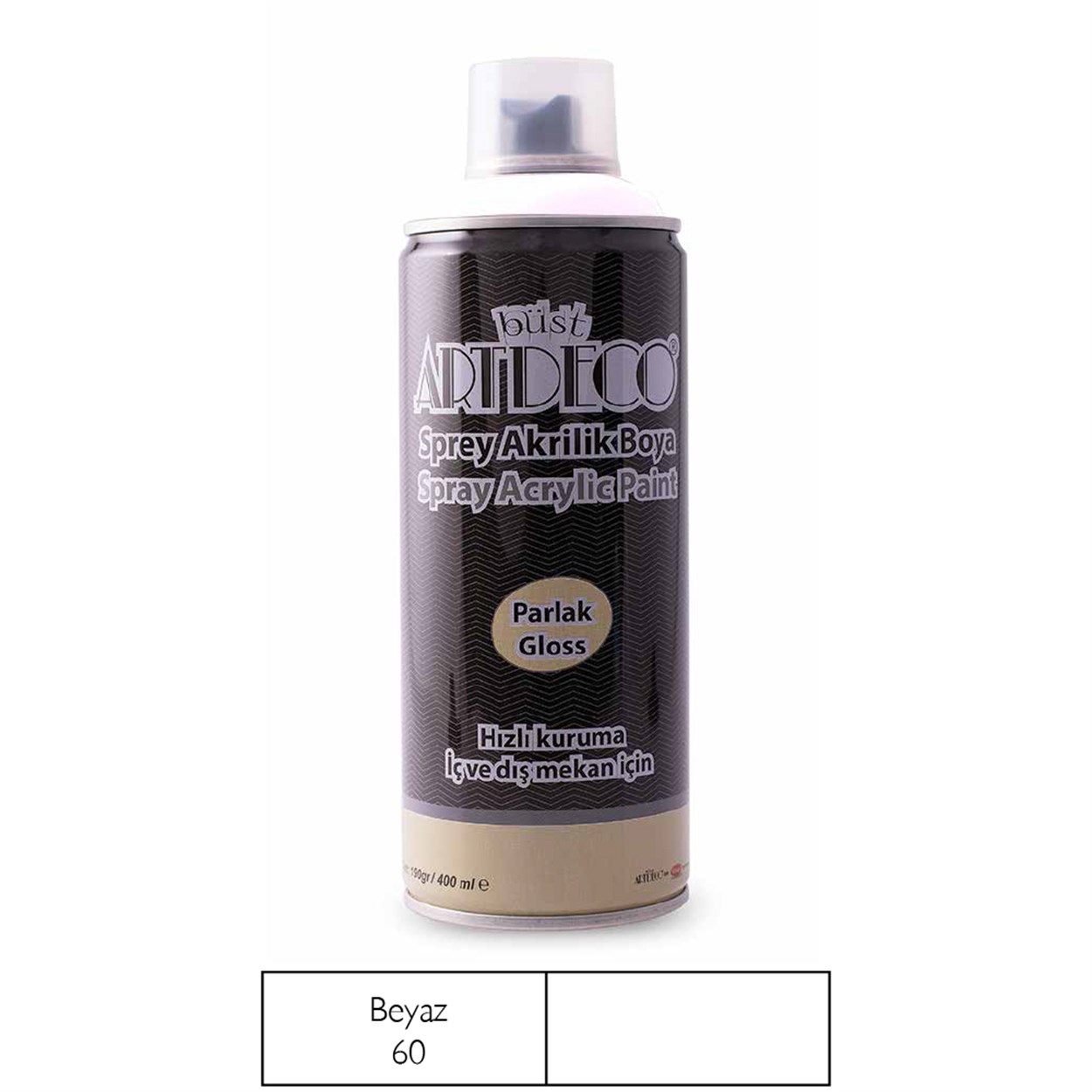ARTDECO AKRİLİK SPREY BOYA 400 ML BEYAZ 060
