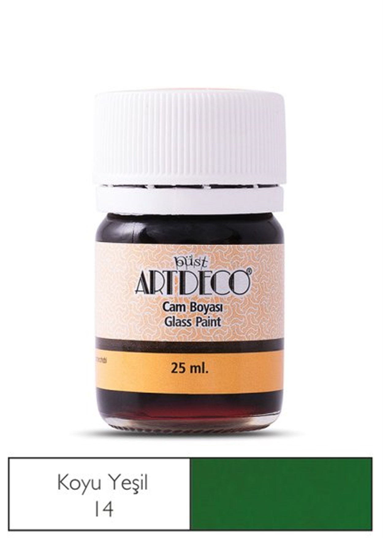 Artdeco Cam Boyası 25ml Koyu Yeşil 14