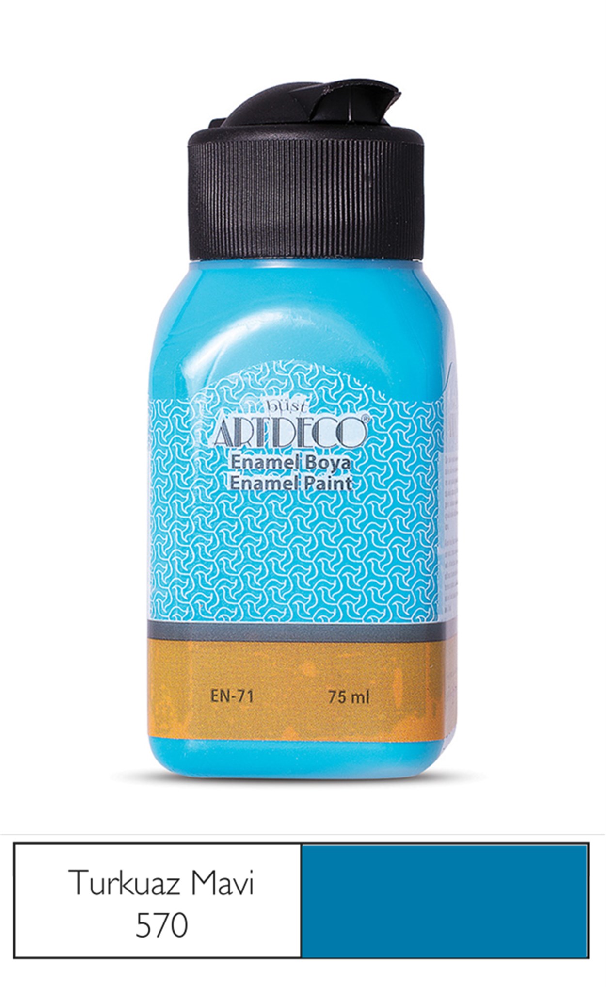 Artdeco Enamel Boya 75ml Turkuaz Mavi 570