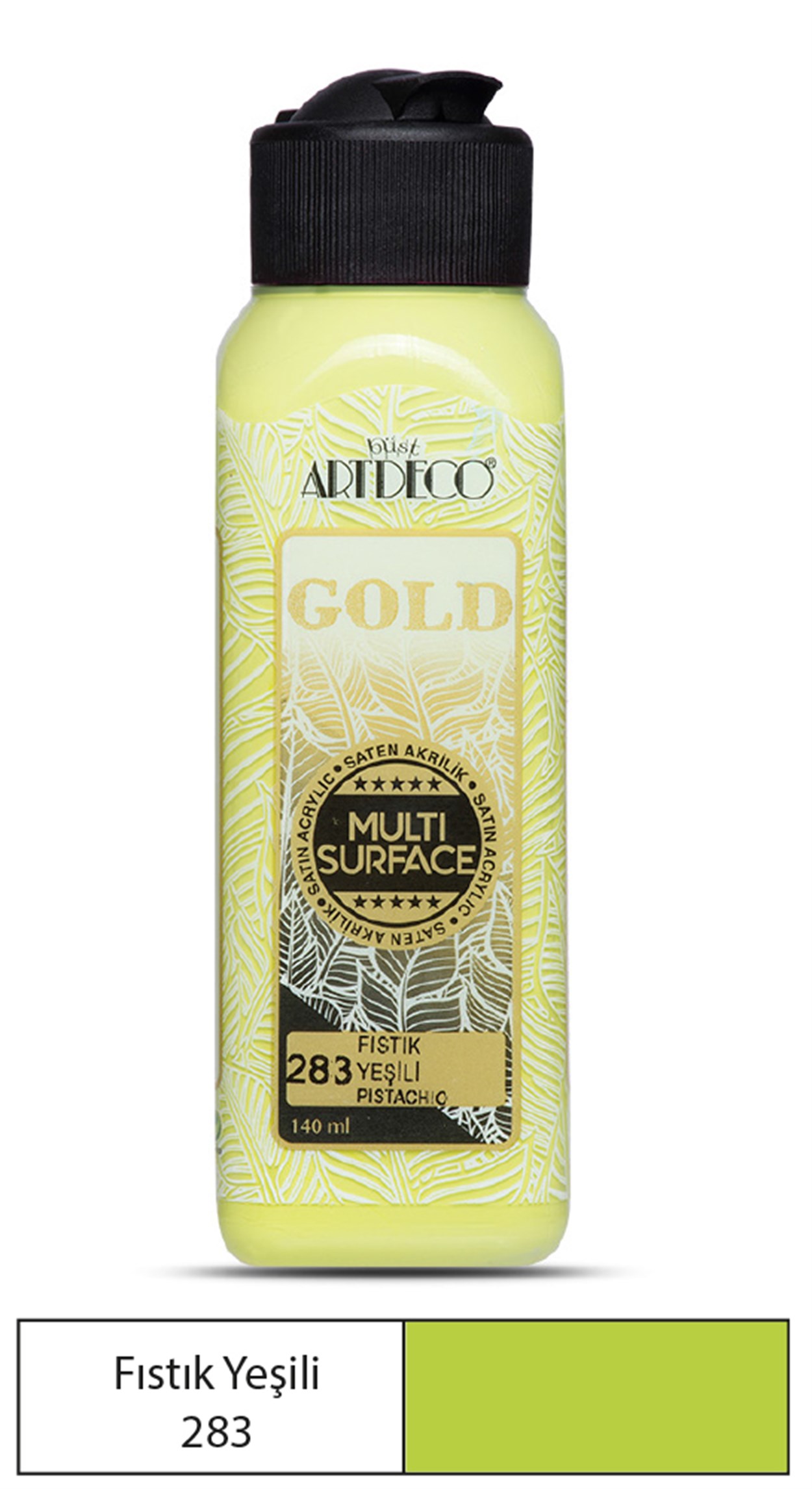 Artdeco Gold Akrilik Boya 140ml Fıstık Yeşili 283