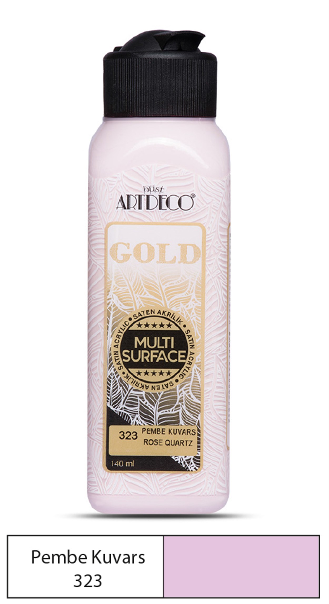 Artdeco Gold Akrilik Boya 140ml Pembe Kuvars 323
