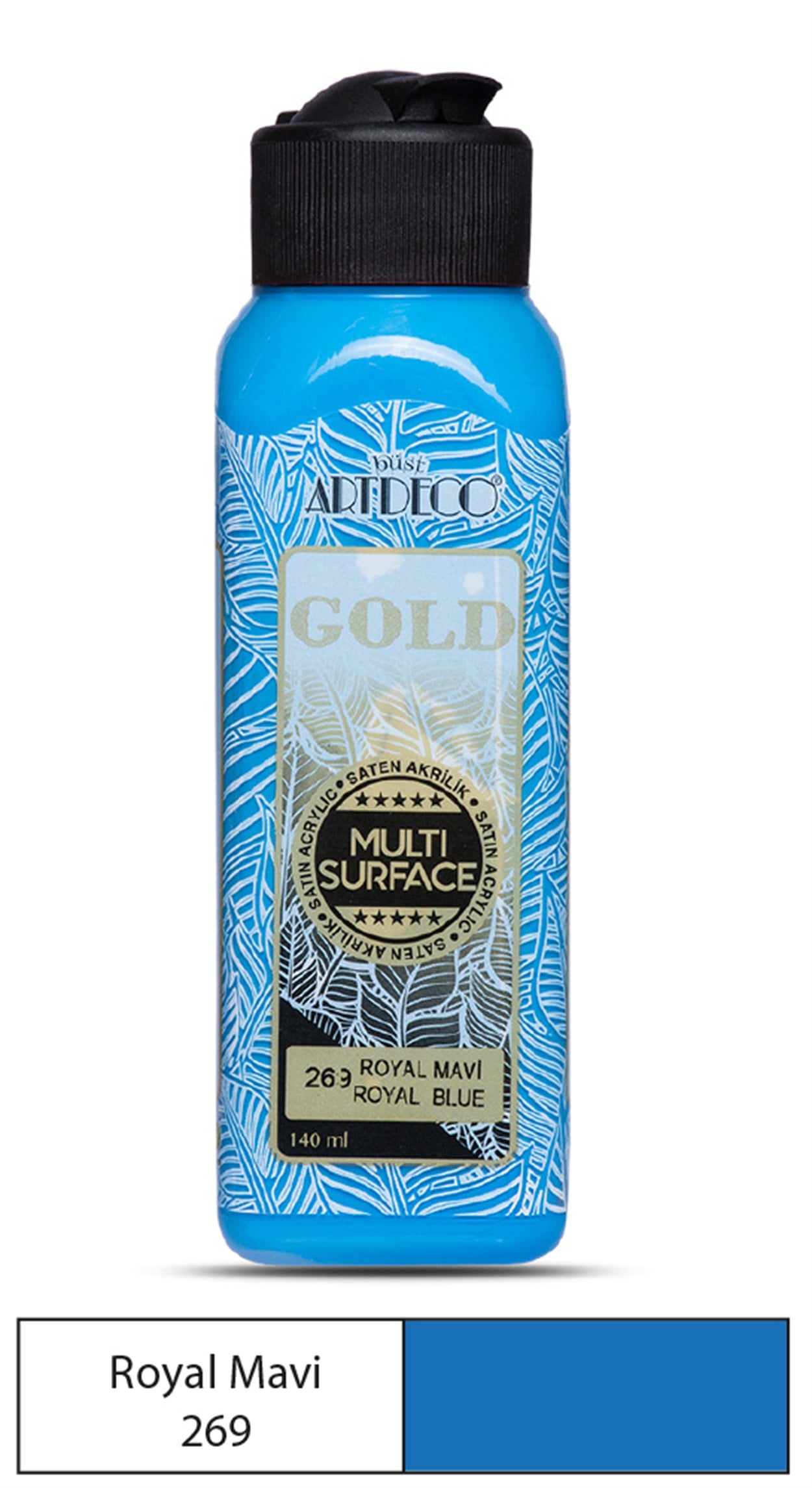 Artdeco Gold Akrilik Boya 140ml Royal Mavi 269