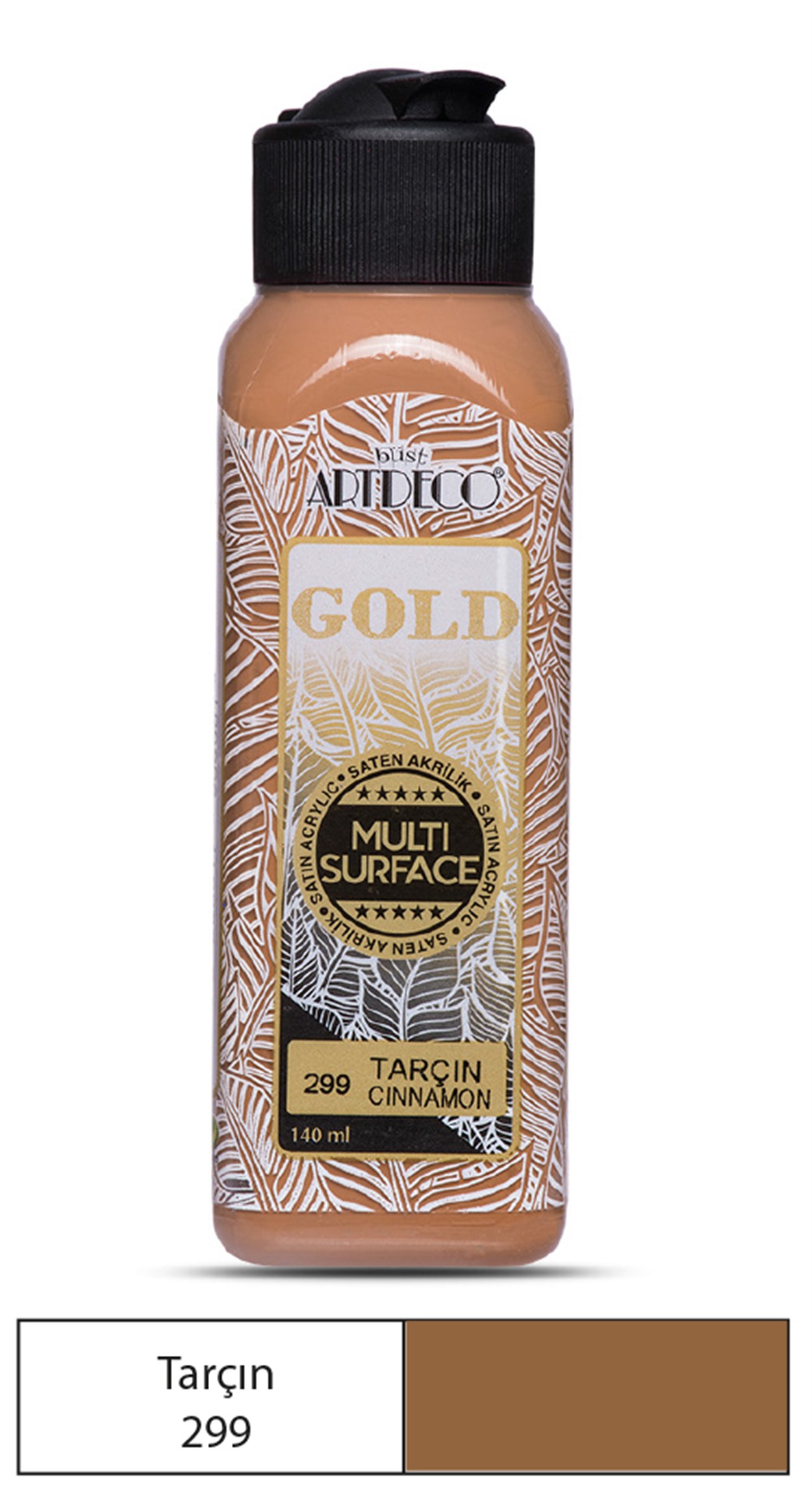 Artdeco Gold Akrilik Boya 140ml Tarçın 299